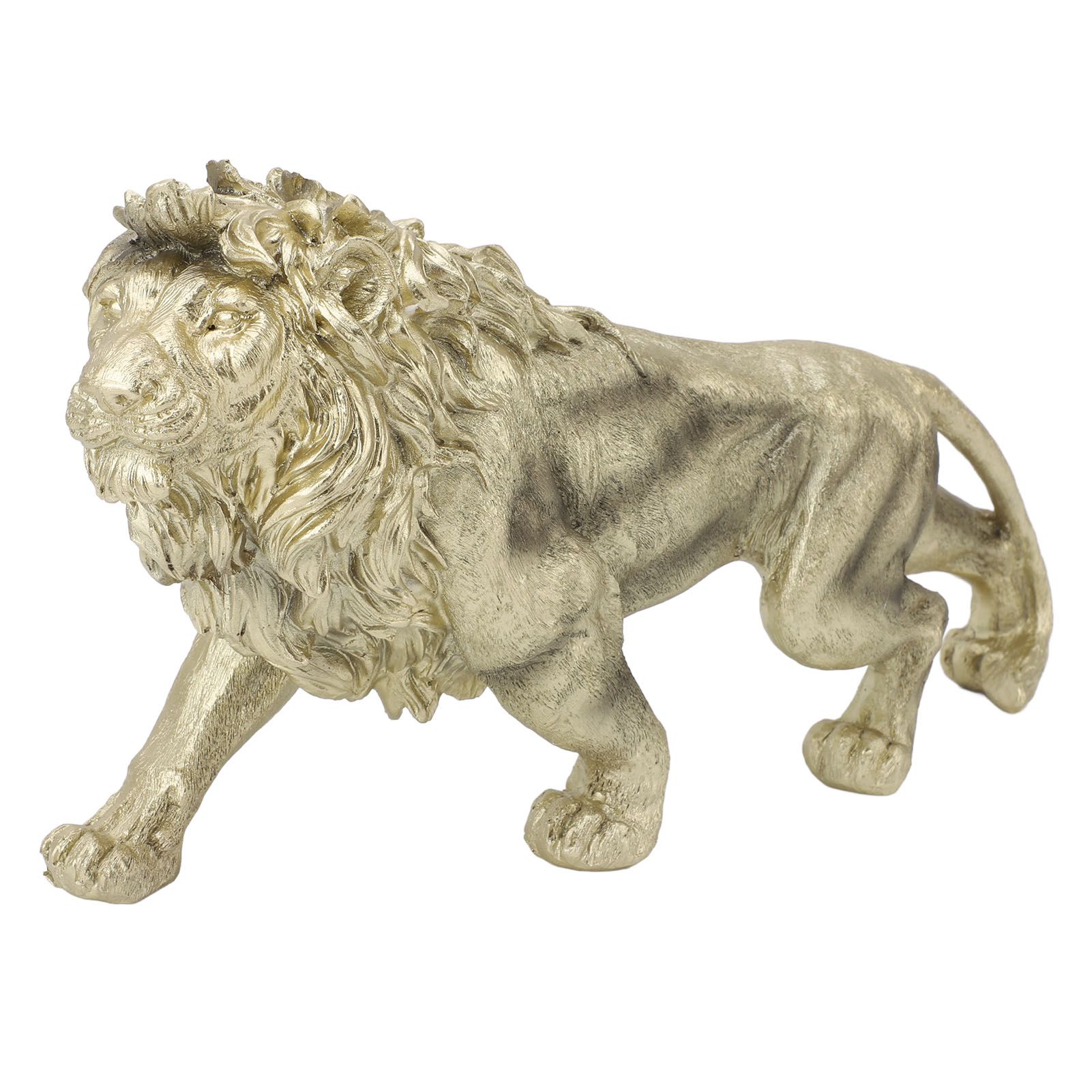 Lion Statue Figurine Modern Art Sculpture Handmade Polyresin Animal Statue for view 8