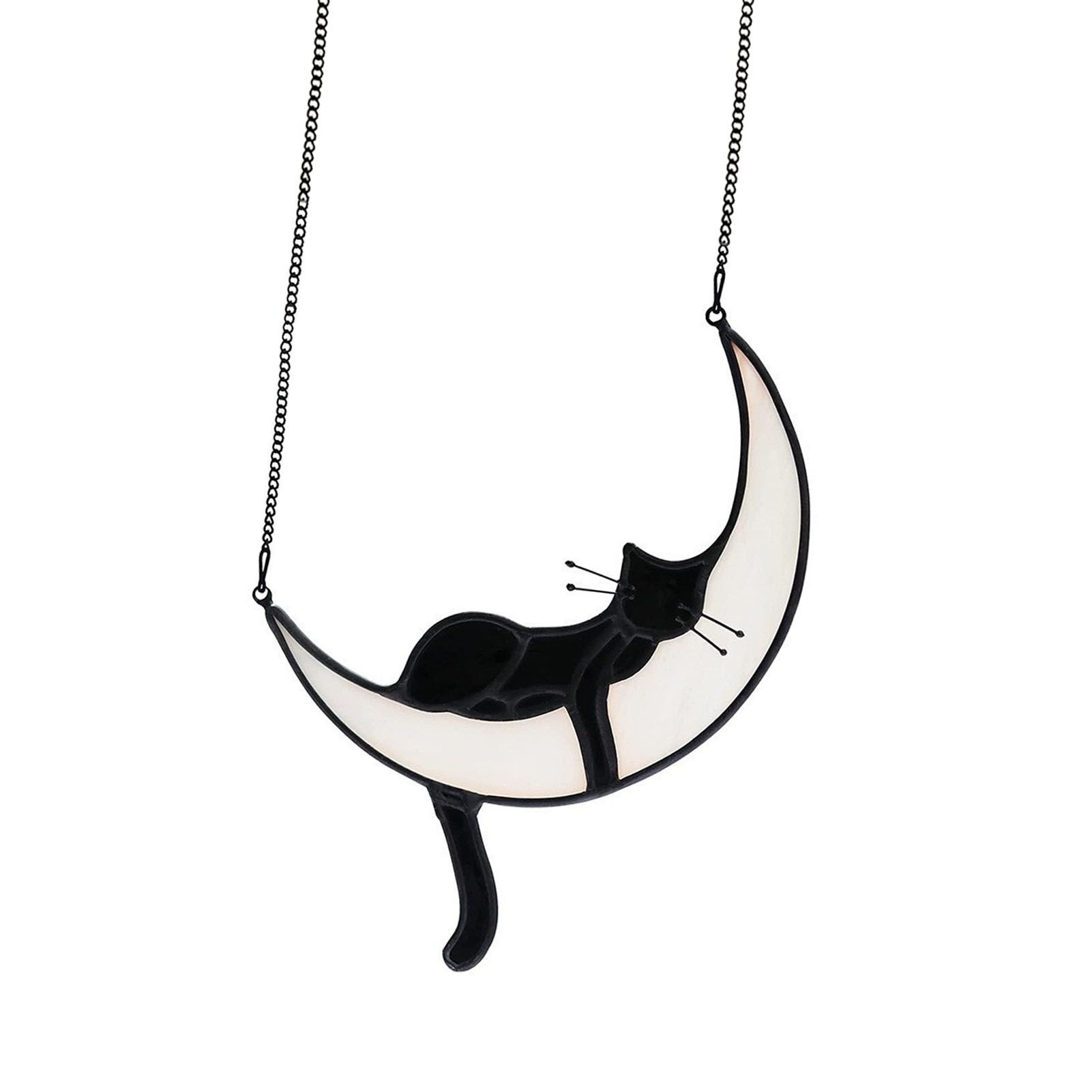 Cat Hanging Decor Acrylic Double Side Cute Decorative Window Hanging Craft for view 3
