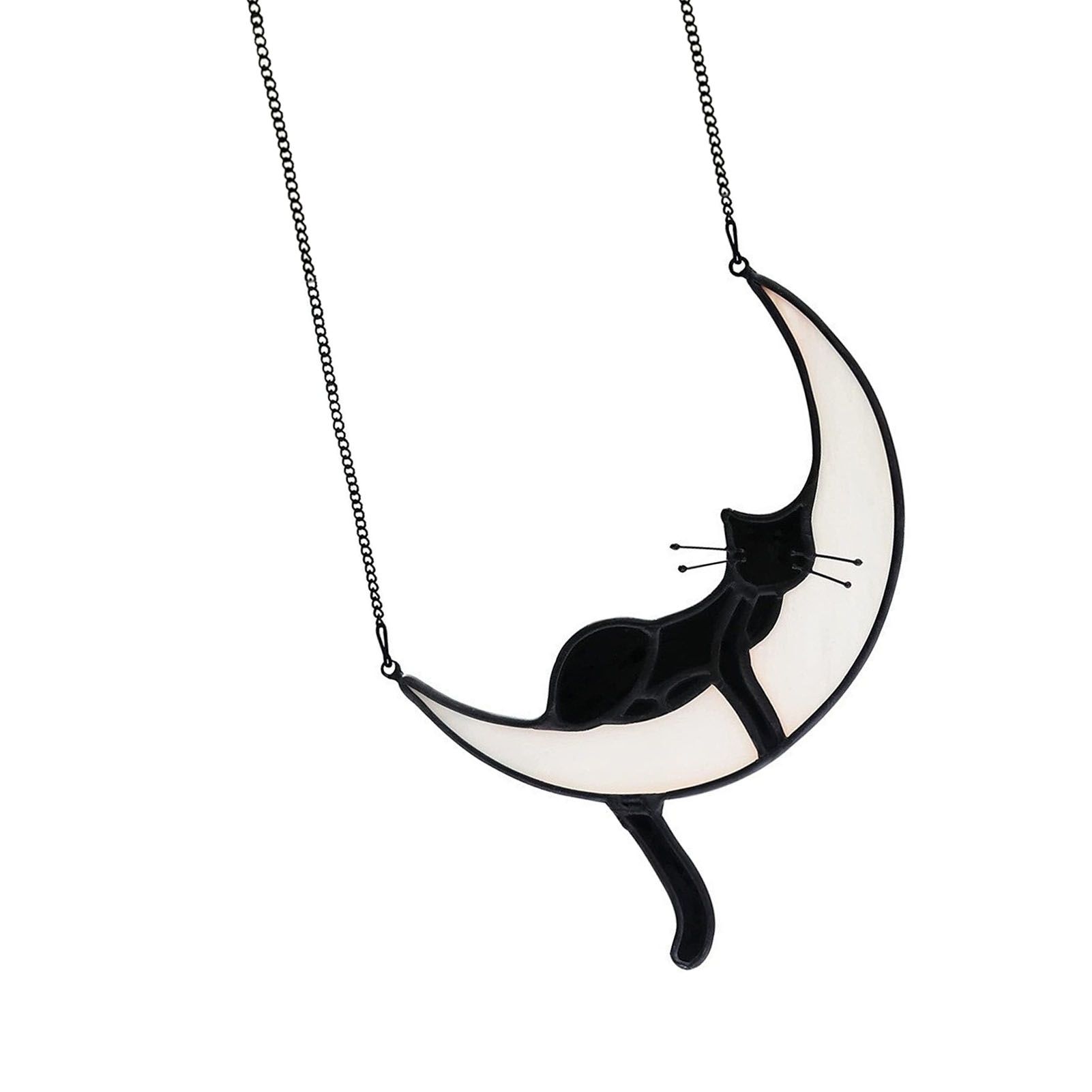 Cat Hanging Decor Acrylic Double Side Cute Decorative Window Hanging Craft for view 6