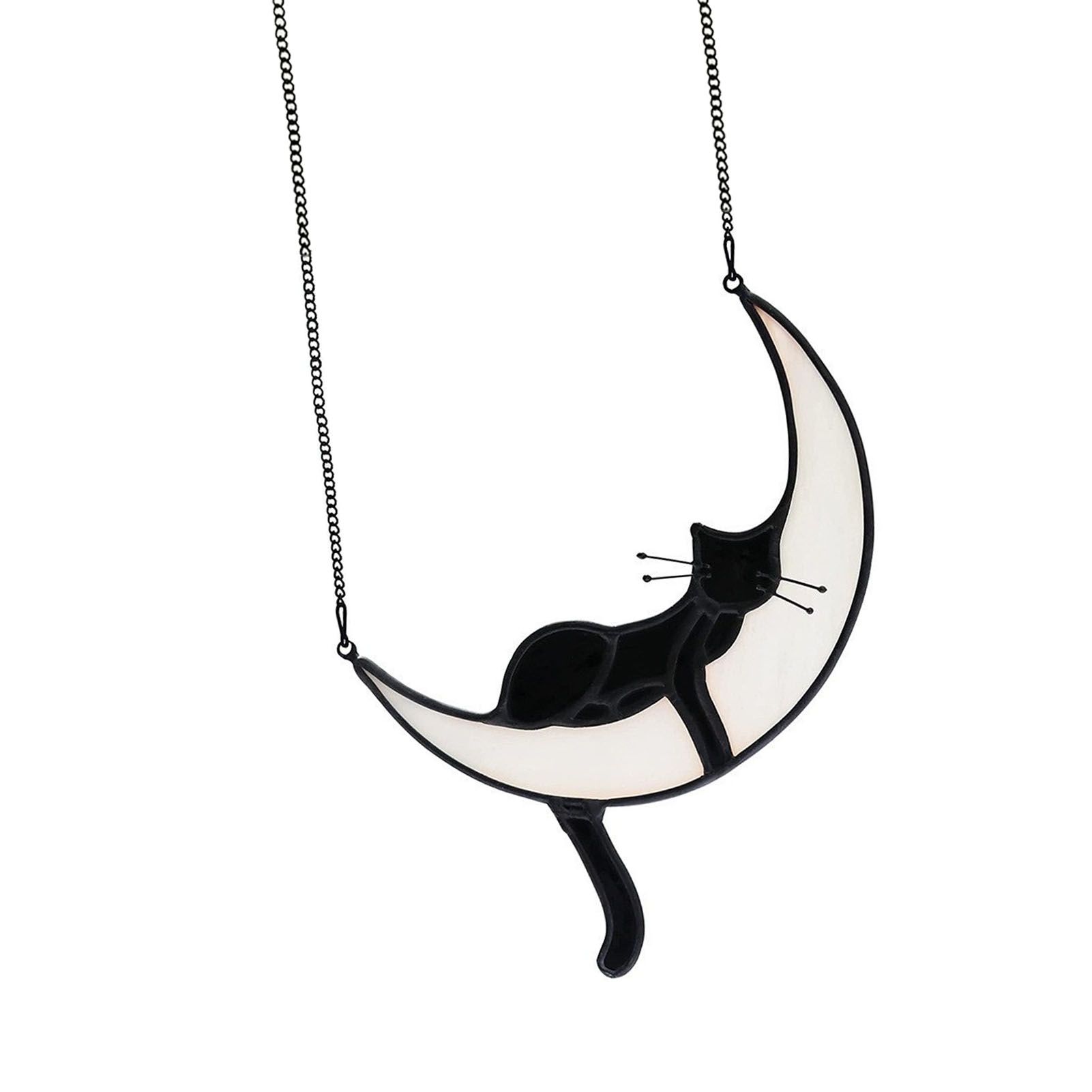 Cat Hanging Decor Acrylic Double Side Cute Decorative Window Hanging Craft for view 8