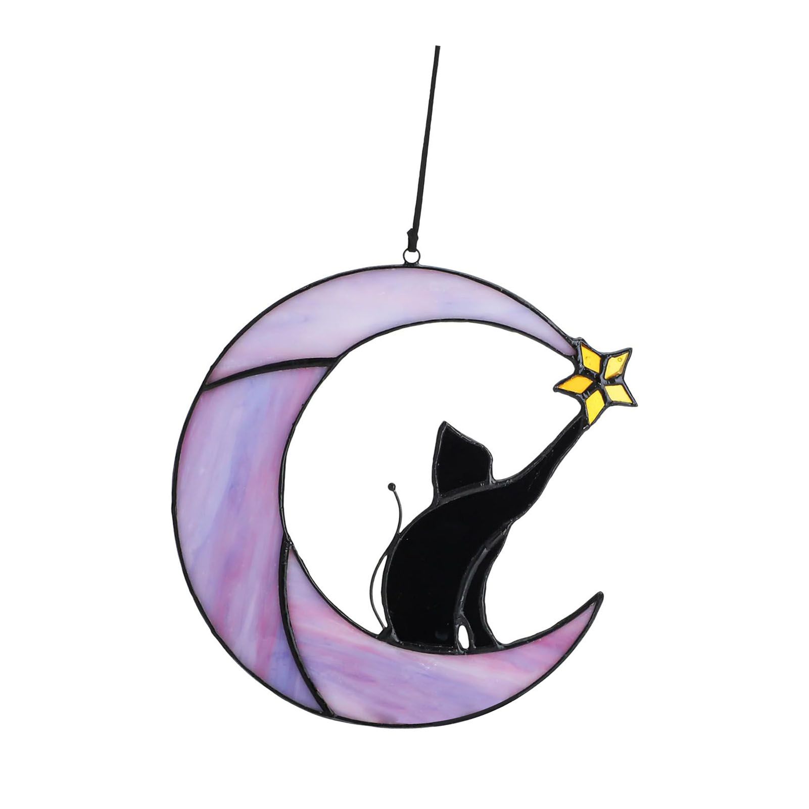 Cat Hanging Decor Acrylic Double Side Cute Decorative Window Hanging Craft for view 9