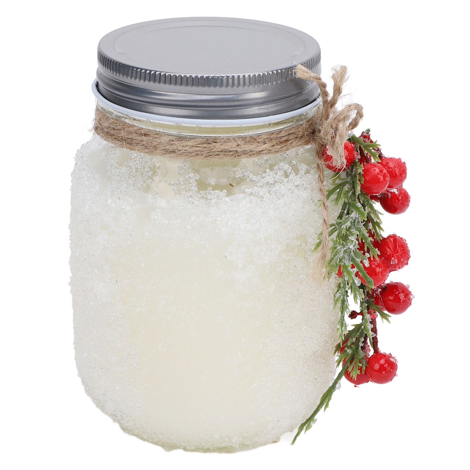 Jar Candle Creative Handmade Glass Soy Wax 18oz Decorative Jar Candle for Xmas view 6