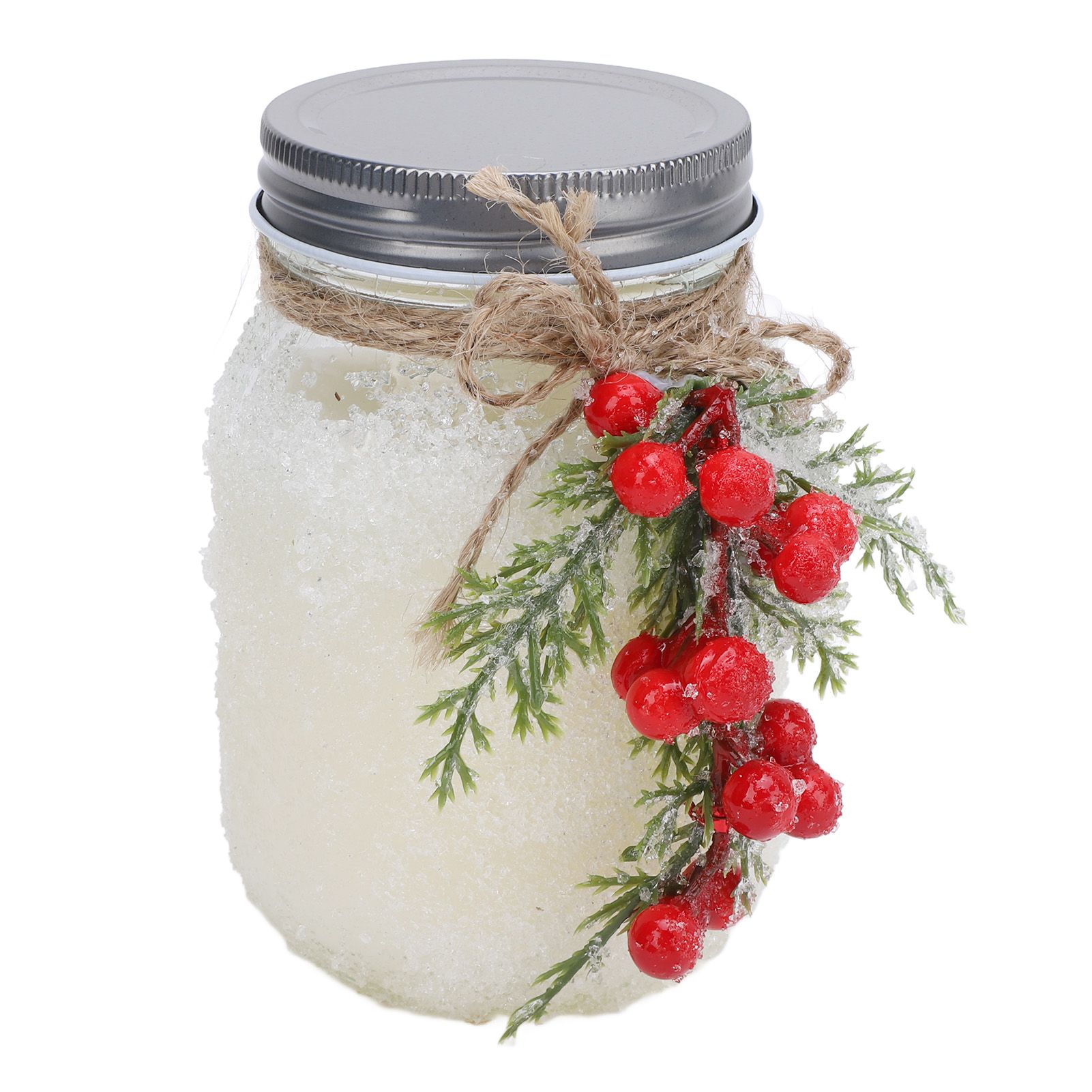 Jar Candle Creative Handmade Glass Soy Wax 18oz Decorative Jar Candle for Xmas view 8