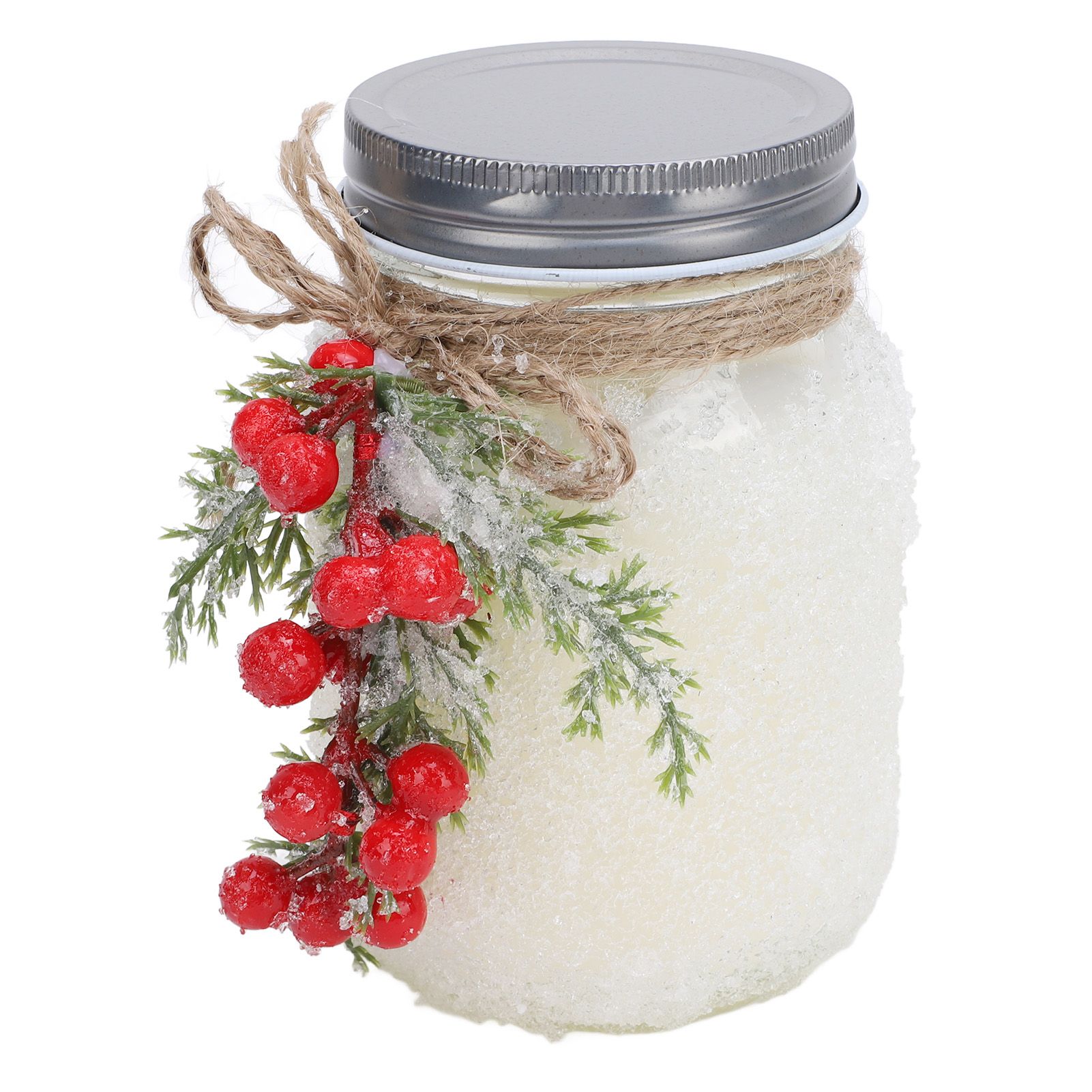 Jar Candle Creative Handmade Glass Soy Wax 18oz Decorative Jar Candle for Xmas view 9