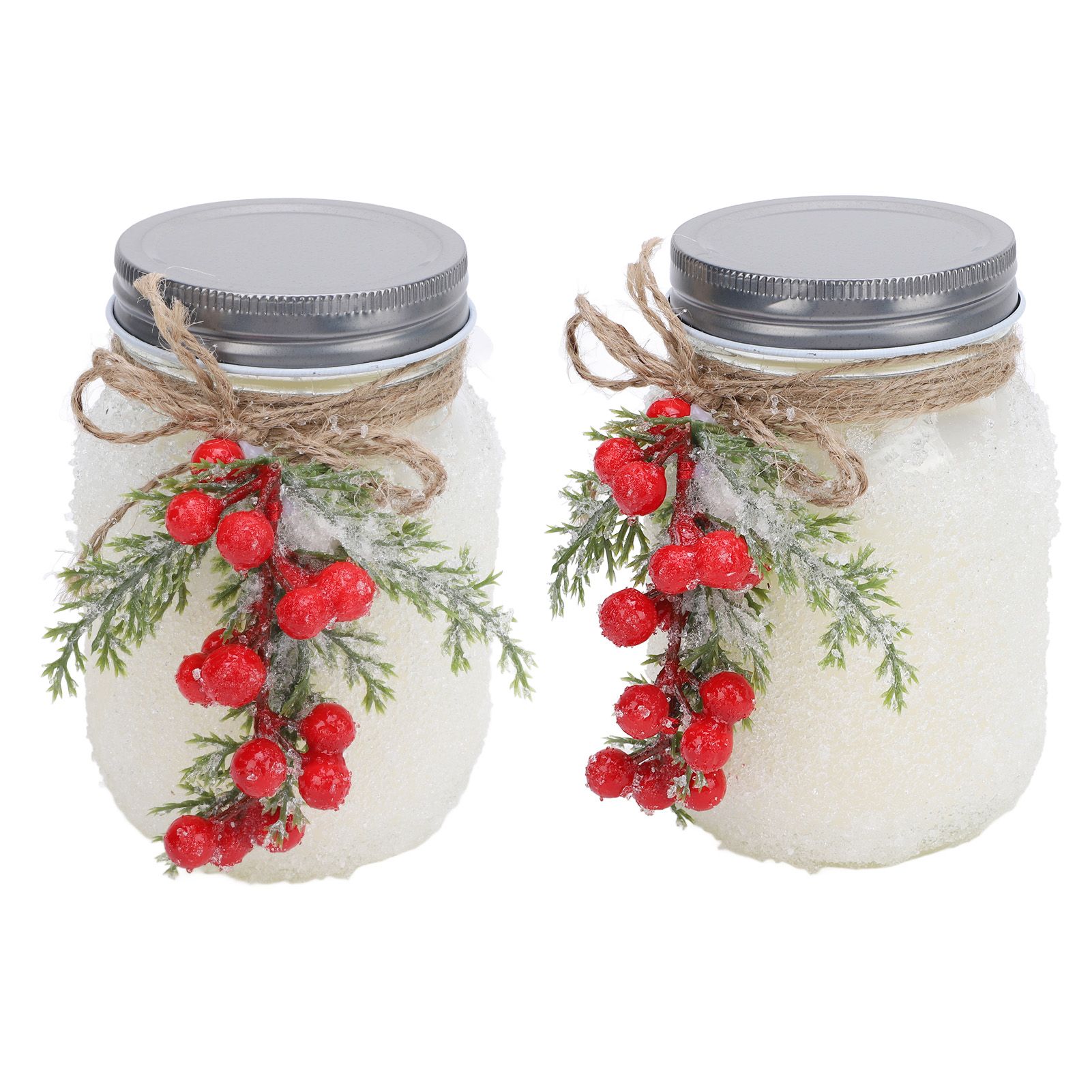 Jar Candle Creative Handmade Glass Soy Wax 18oz Decorative Jar Candle for Xmas view 11