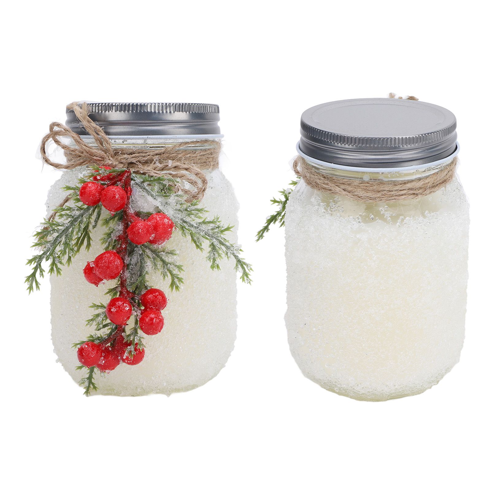 Jar Candle Creative Handmade Glass Soy Wax 18oz Decorative Jar Candle for Xmas view 12