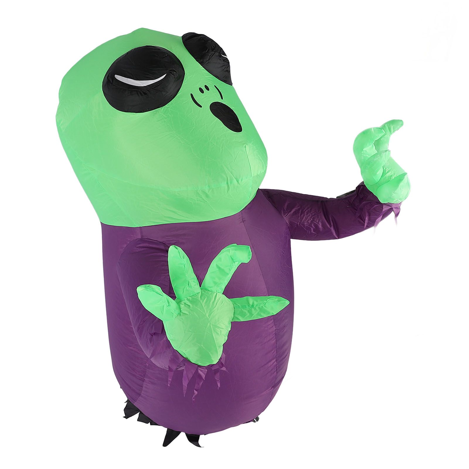 Window Blow Up Alien 3.9ft LED Powerful Blower 210T Polyester Fiber IP44 Water view 4