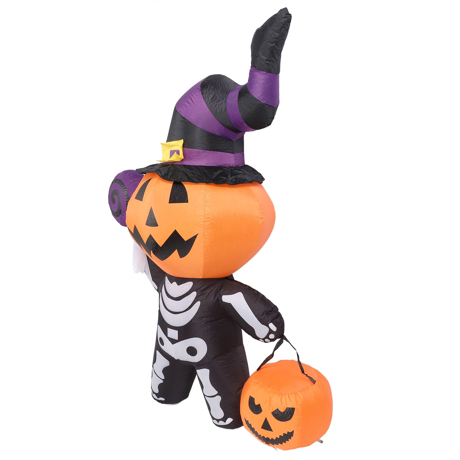 Inflatable Ghost Decoration with LED Lights Water Resistant Cute Blow Ups view 6