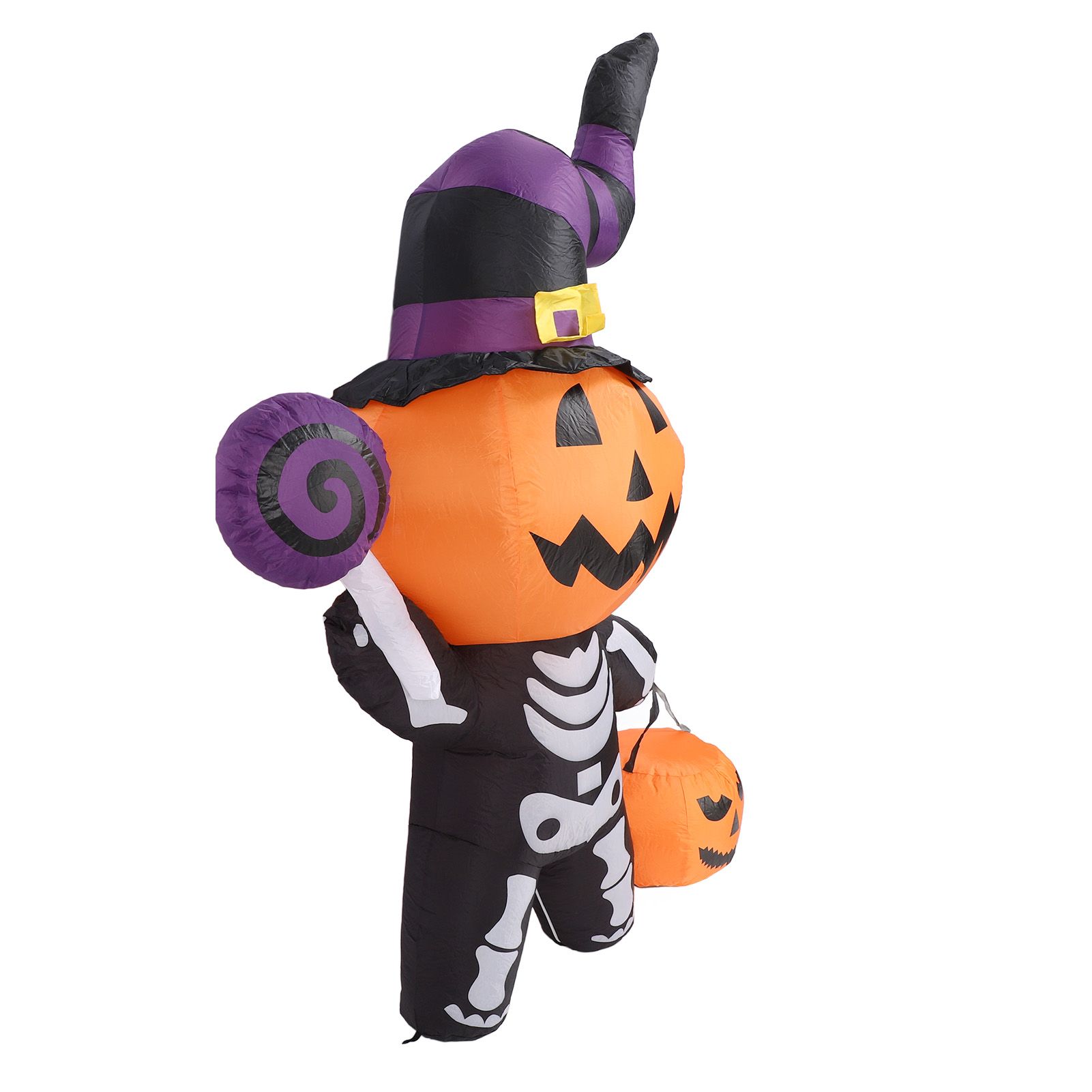 Inflatable Ghost Decoration with LED Lights Water Resistant Cute Blow Ups view 8