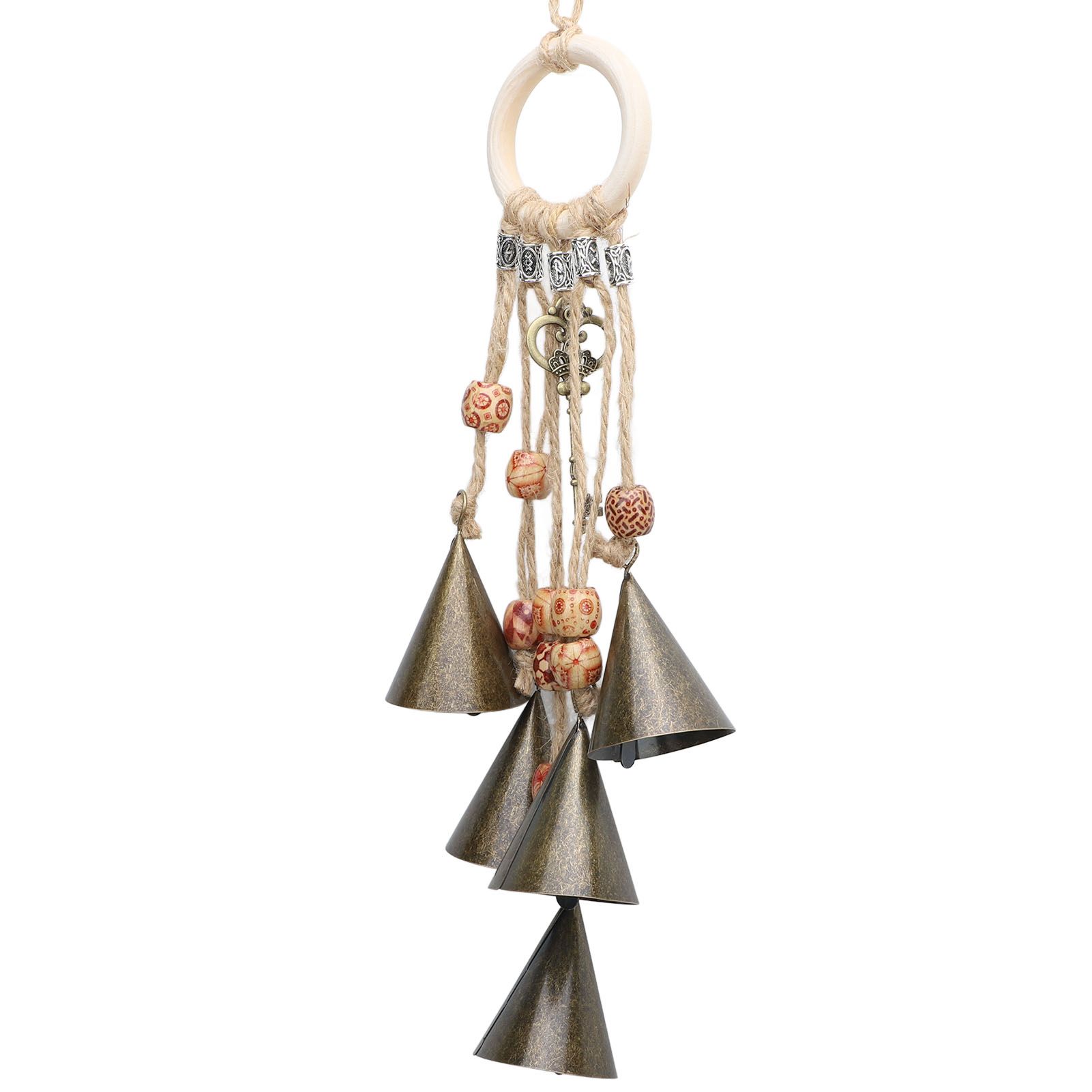Wind Bell Blessing Positive Energy Exquisite Hanging Witch Wind Bell for Door view 12