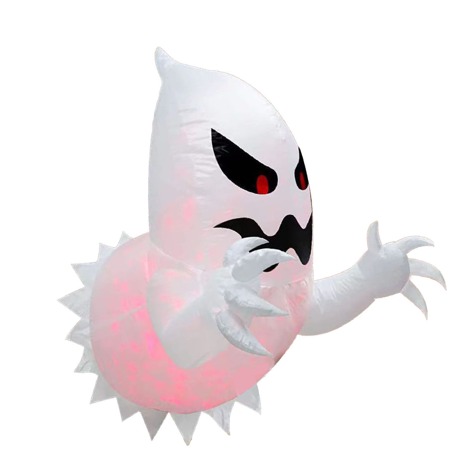 Inflatable Ghost with Build in LEDs Blow Up Flying Ghost Broke Out From Window view 6