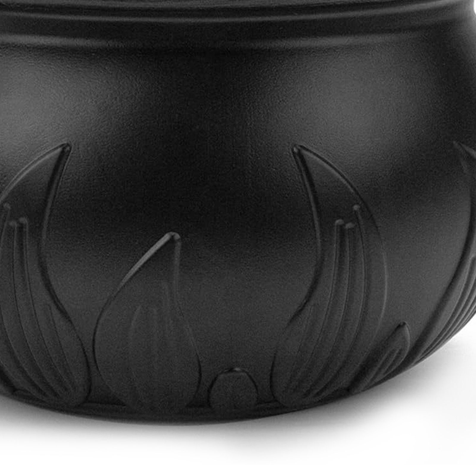 Bubbling Cauldron with Violet Light Black Witches Bubbling Cauldron for view 2