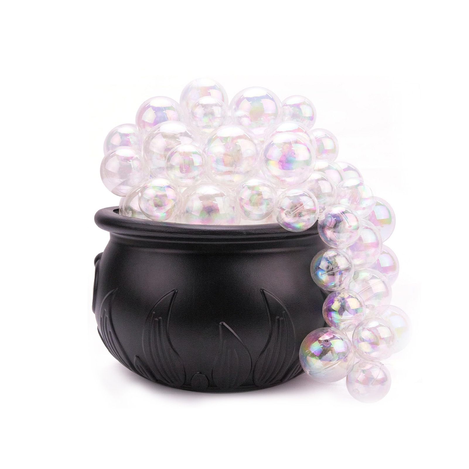 Bubbling Cauldron with Violet Light Black Witches Bubbling Cauldron for view 3