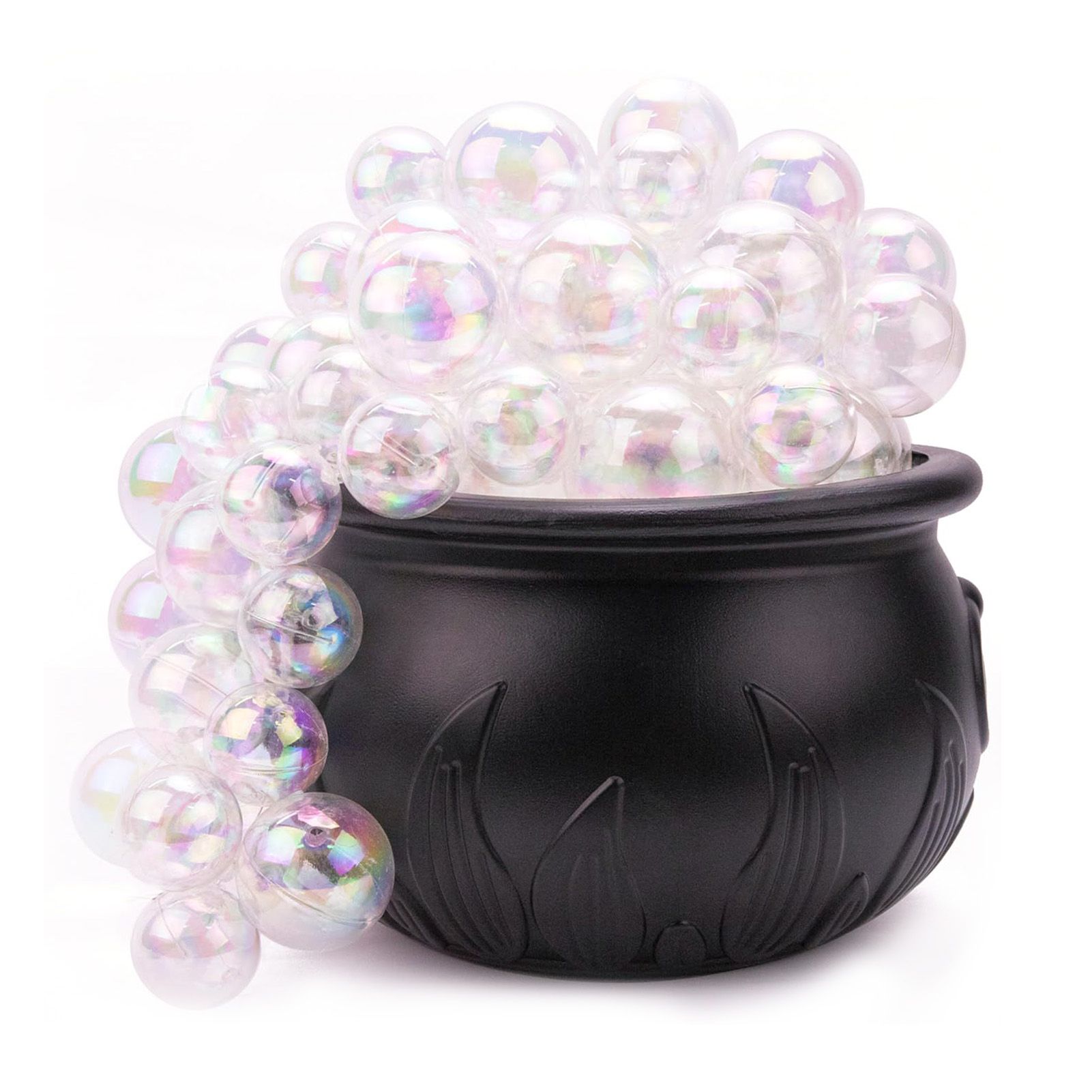 Bubbling Cauldron with Violet Light Black Witches Bubbling Cauldron for view 4