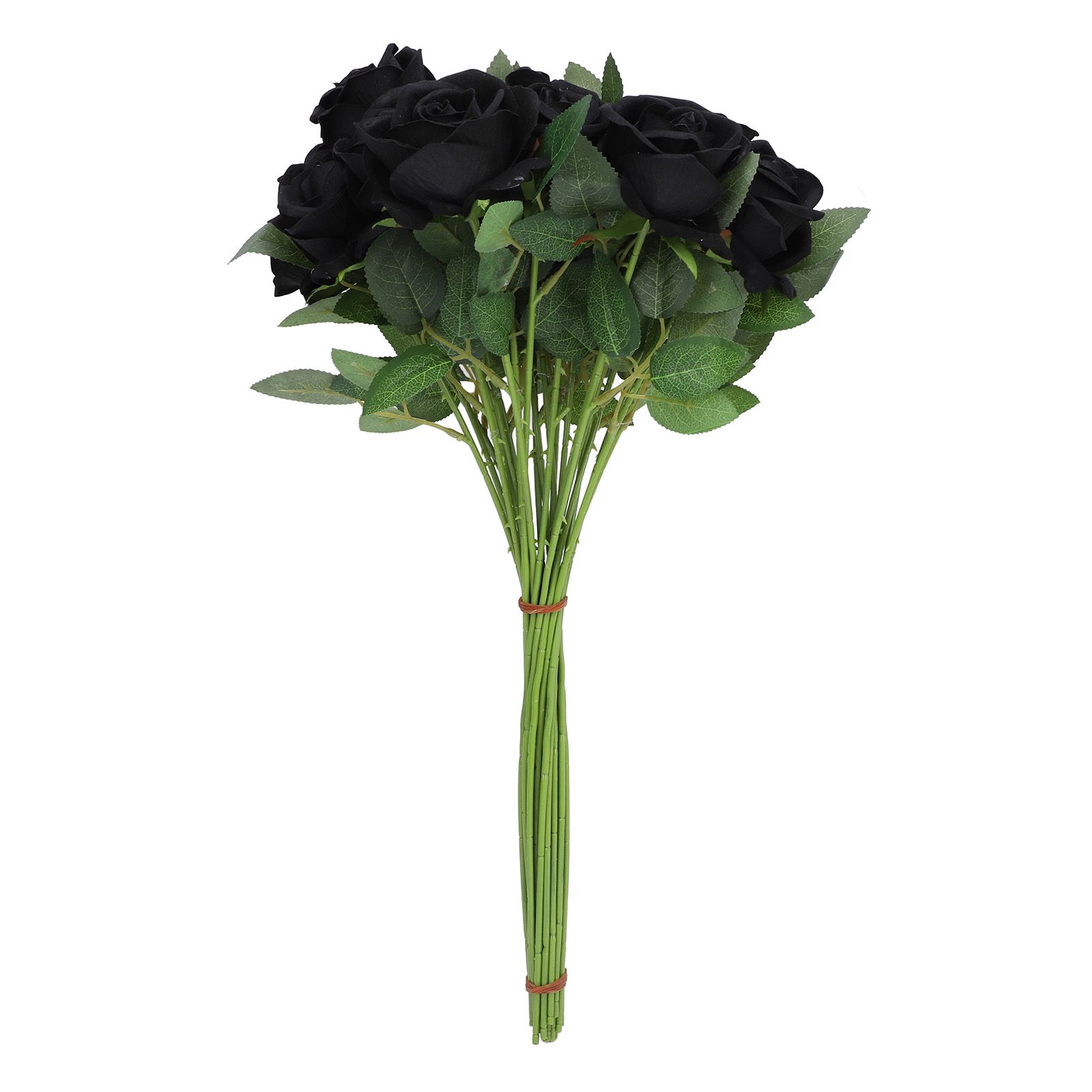 50pcs Artificial Roses Realistic Real Looking Long Stem Fake Roses for DIY view 4