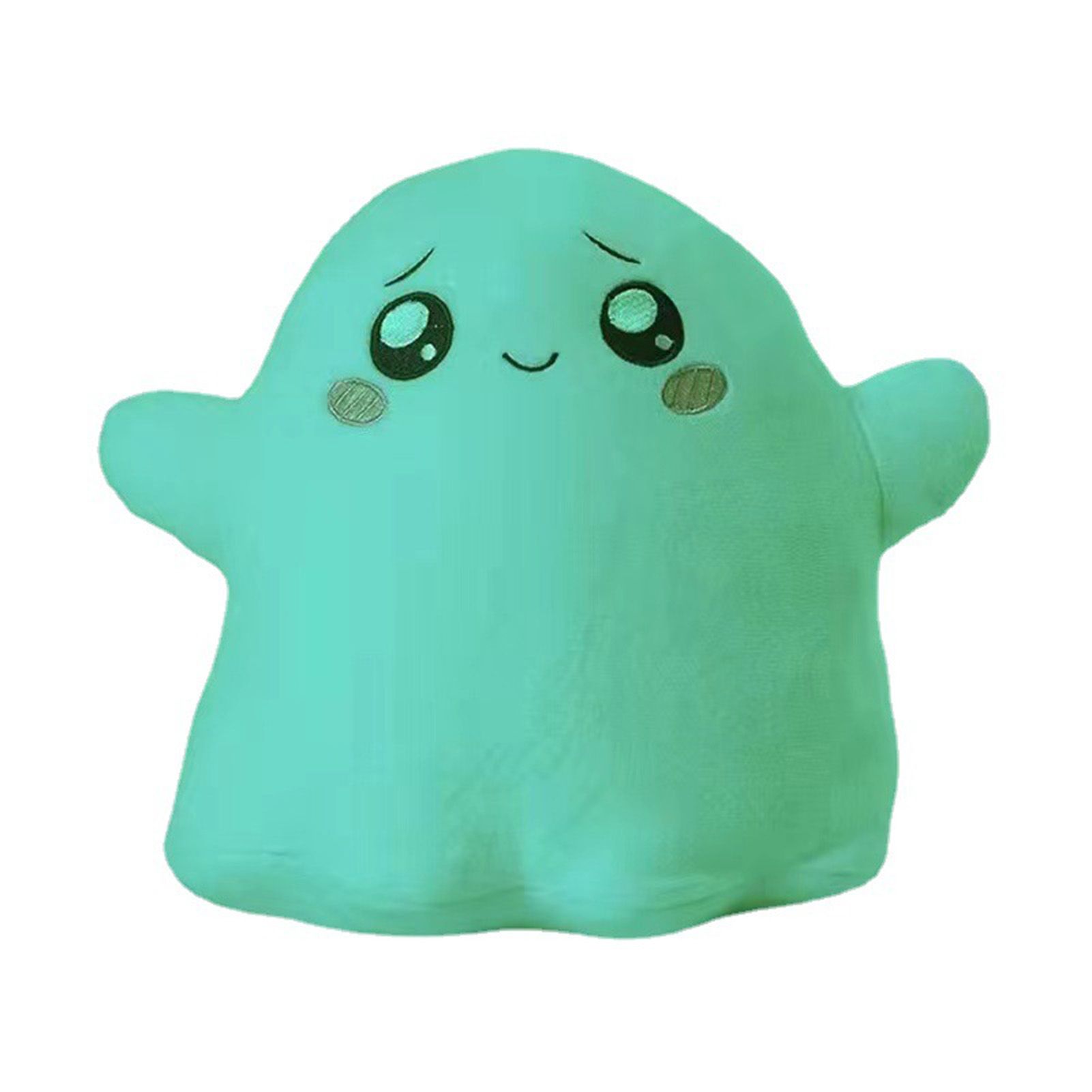 Ghost Plush Doll Glow in The Dark Cute Soft Ghost Stuffed Toy for Present view 3
