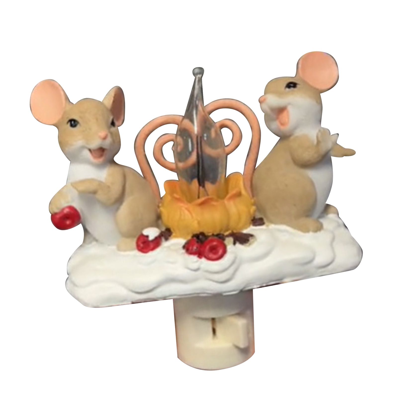 Campfire Flickering Nightlight Decorative Xmas Night Light Flickering Flame — image 1