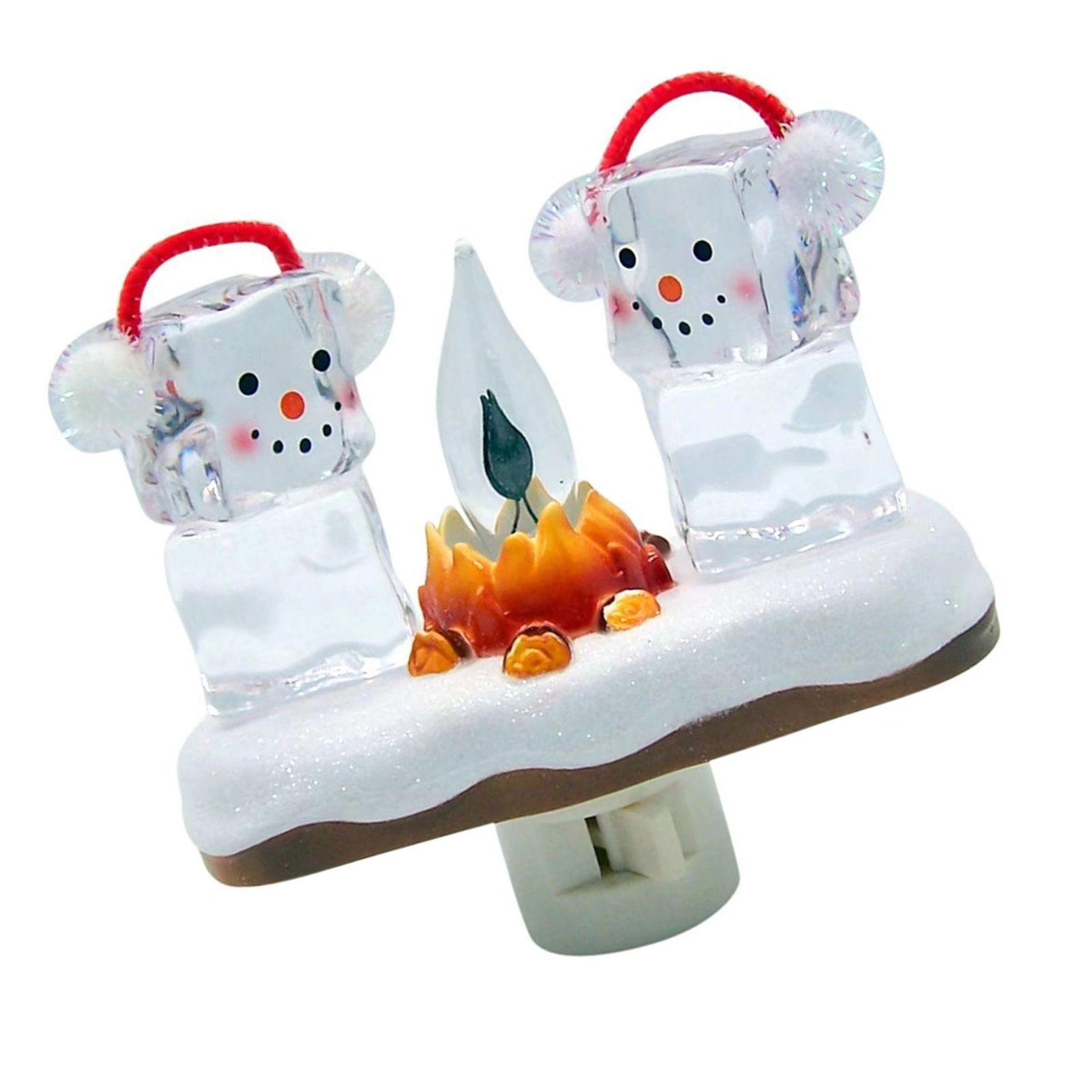 Campfire Flickering Nightlight Decorative Xmas Night Light Flickering Flame view 6