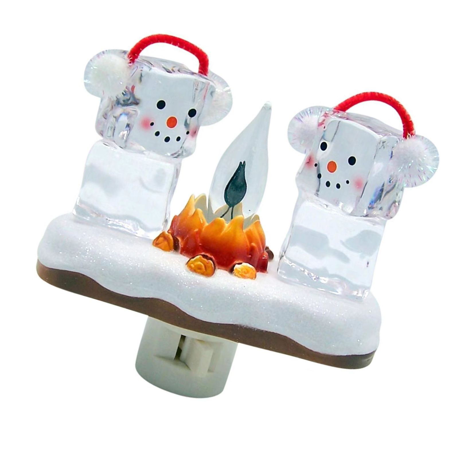 Campfire Flickering Nightlight Decorative Xmas Night Light Flickering Flame view 8