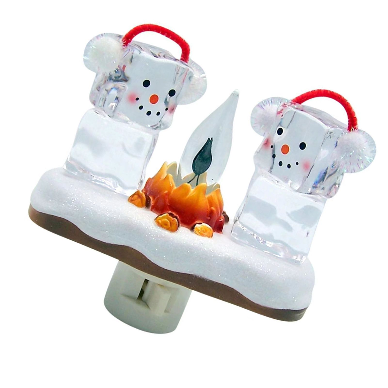 Campfire Flickering Nightlight Decorative Xmas Night Light Flickering Flame view 9