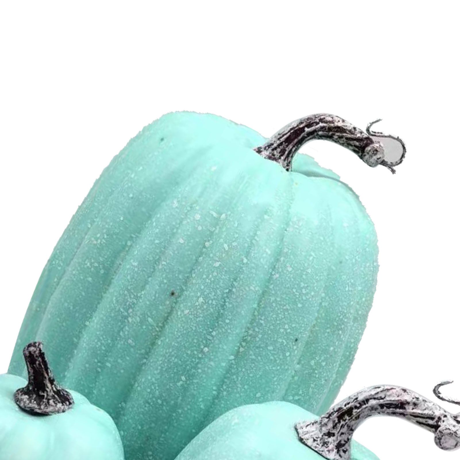 7 Pcs Artificial Pumpkin Cute Lifelike Foam Harvest Pumpkins for Autumn view 7