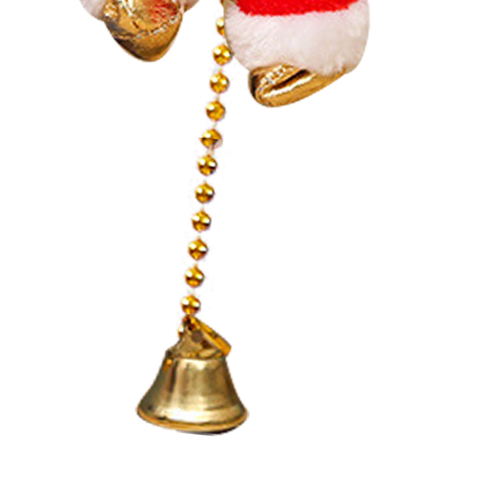 Electric Climbing Santa Ornament Climbs Up and Down Sing Dance Xmas Decoration view 7