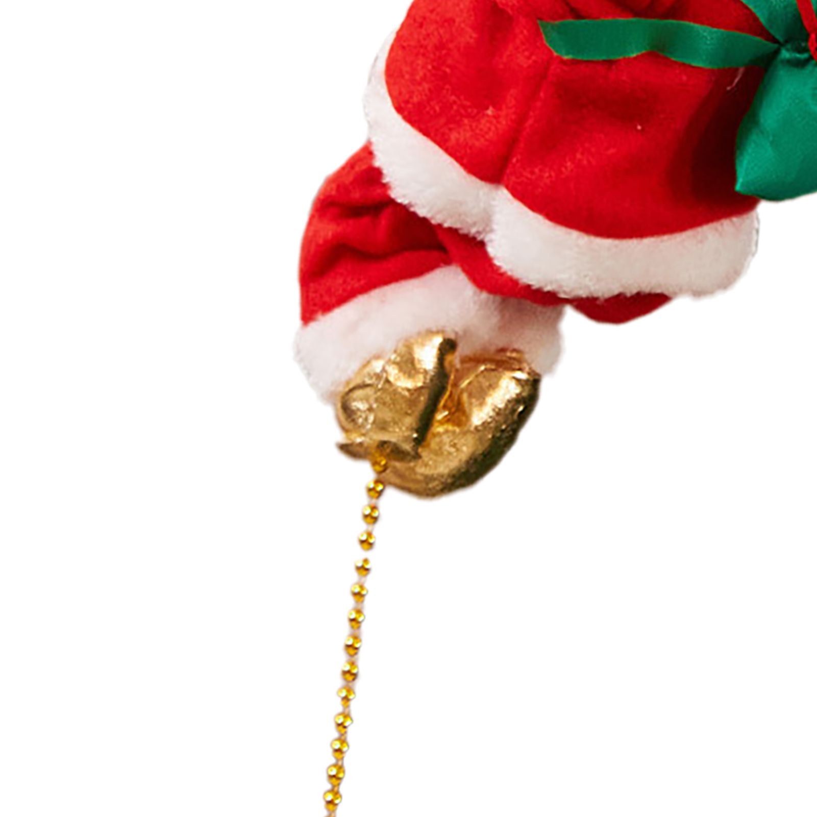Electric Climbing Santa Ornament Climbs Up and Down Sing Dance Xmas Decoration view 7