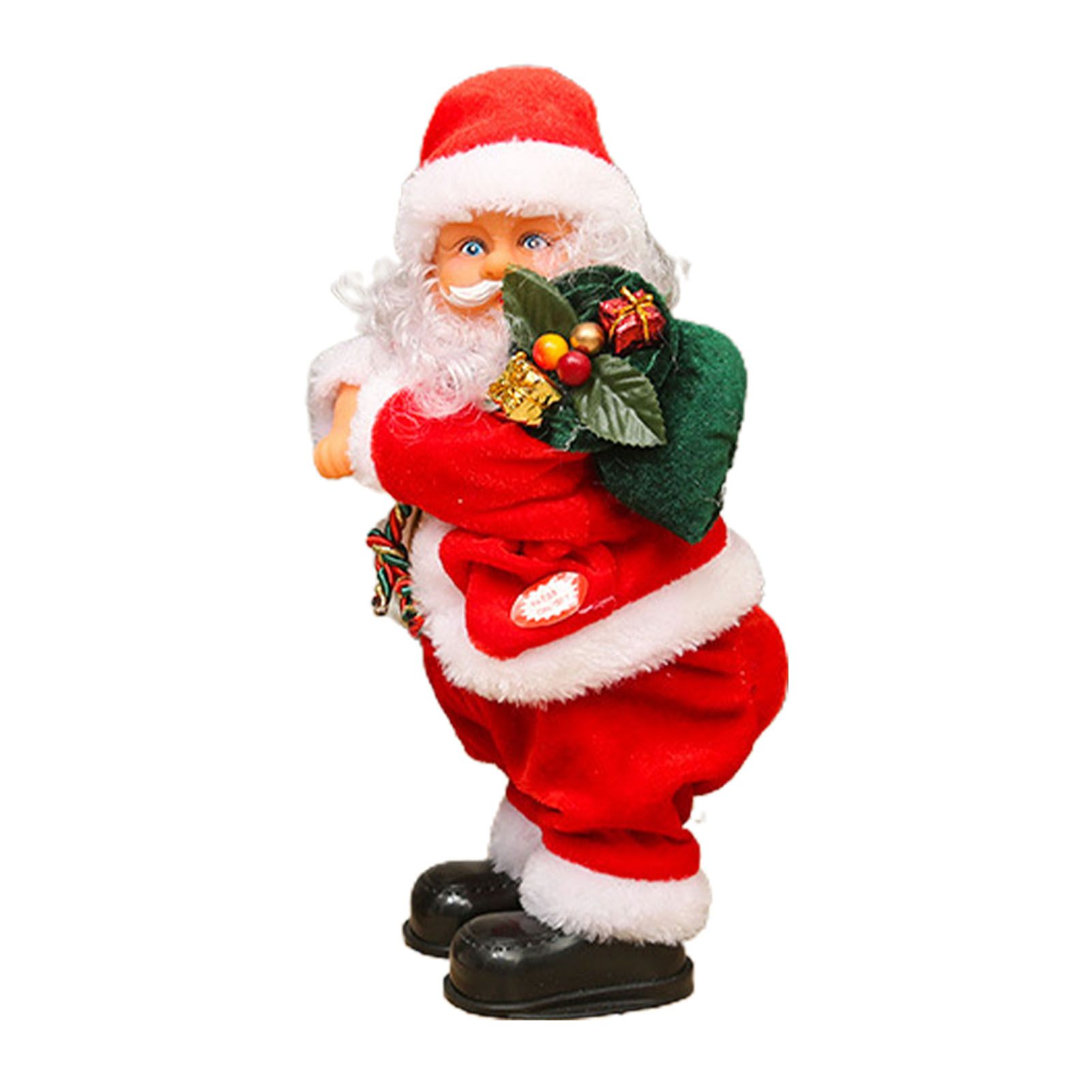 Electric Santa Figurines Singing and Dancing Xmax Doll Indoor Home Holiday view 2