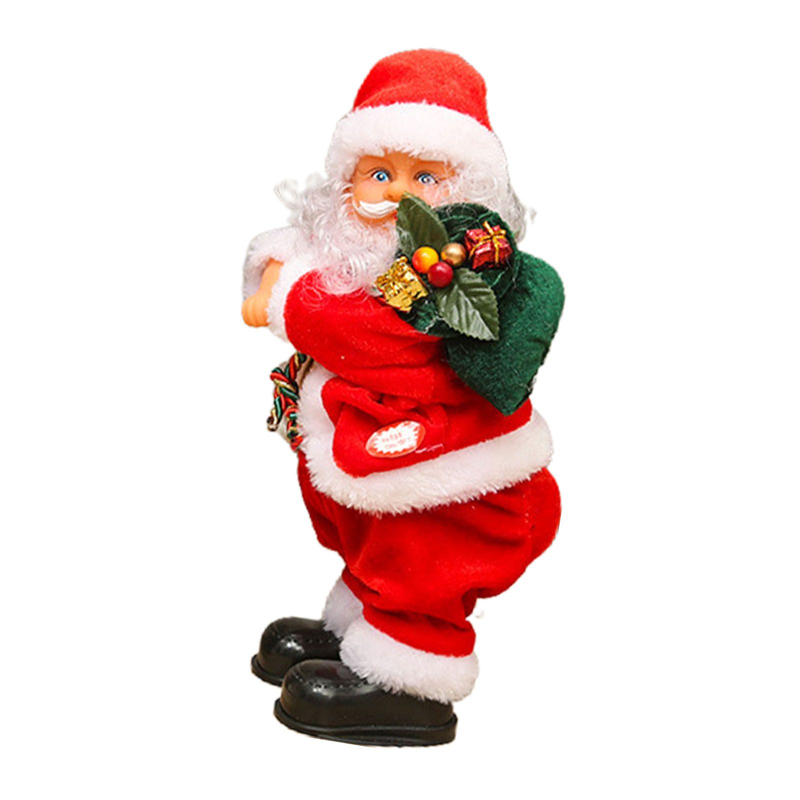 Electric Santa Figurines Singing and Dancing Xmax Doll Indoor Home Holiday view 5