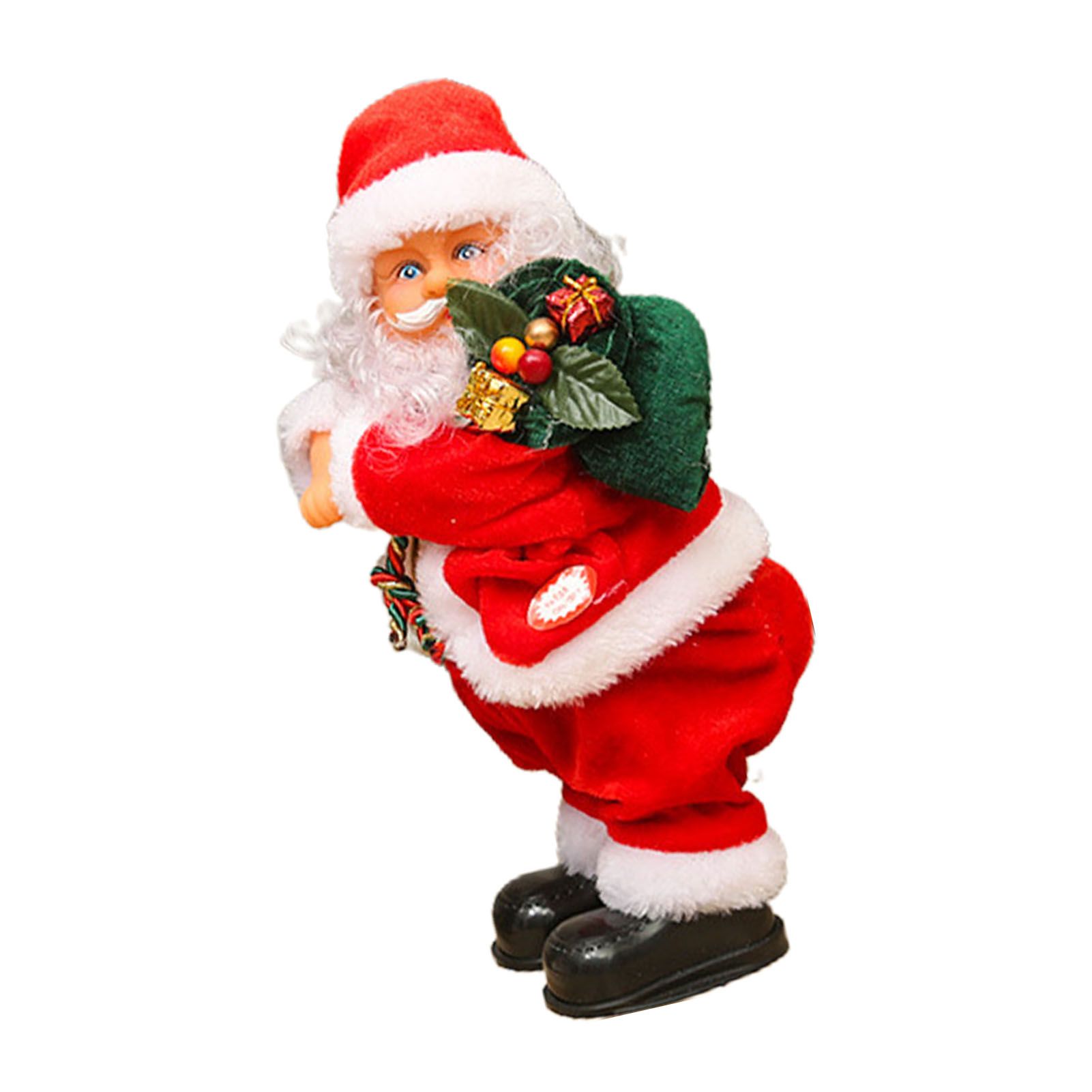Electric Santa Figurines Singing and Dancing Xmax Doll Indoor Home Holiday view 6