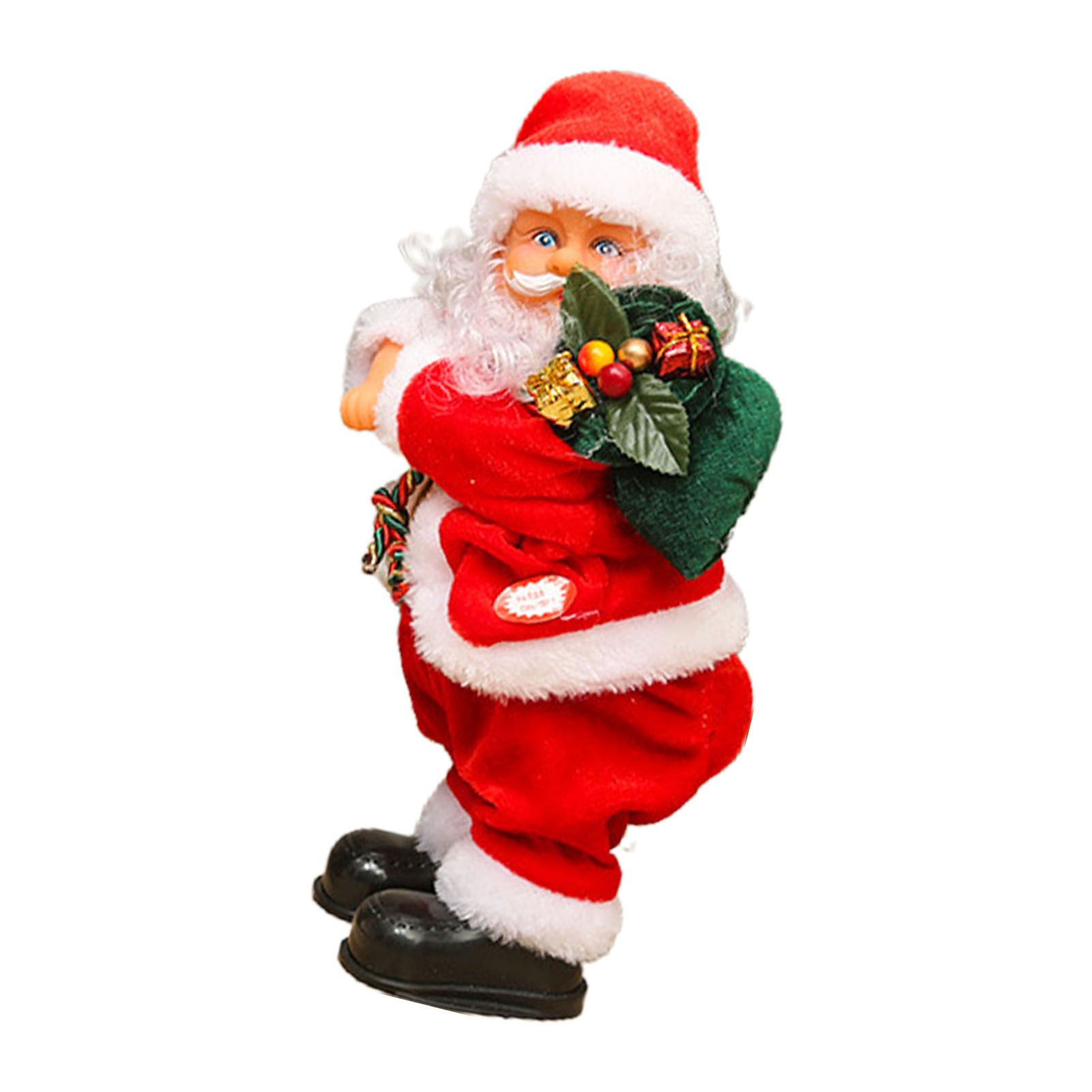 Electric Santa Figurines Singing and Dancing Xmax Doll Indoor Home Holiday view 7