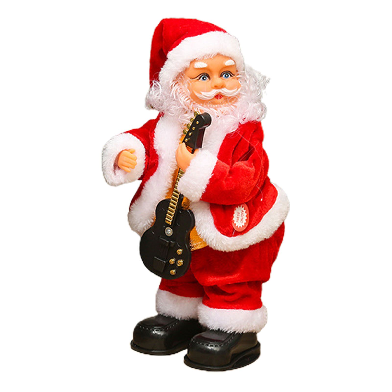 Electric Santa Figurines Singing and Dancing Xmax Doll Indoor Home Holiday view 2