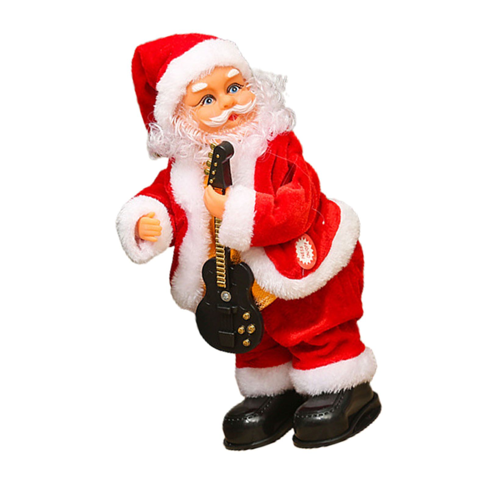 Electric Santa Figurines Singing and Dancing Xmax Doll Indoor Home Holiday view 8