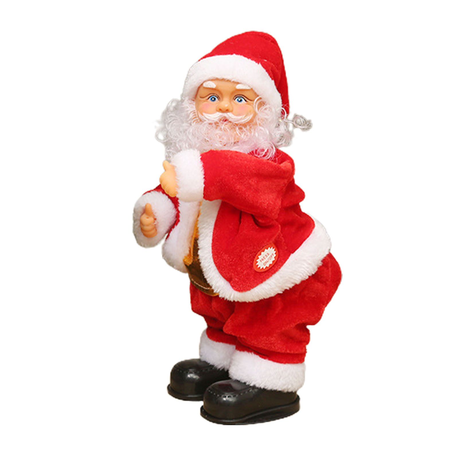 Electric Santa Figurines Singing and Dancing Xmax Doll Indoor Home Holiday view 2
