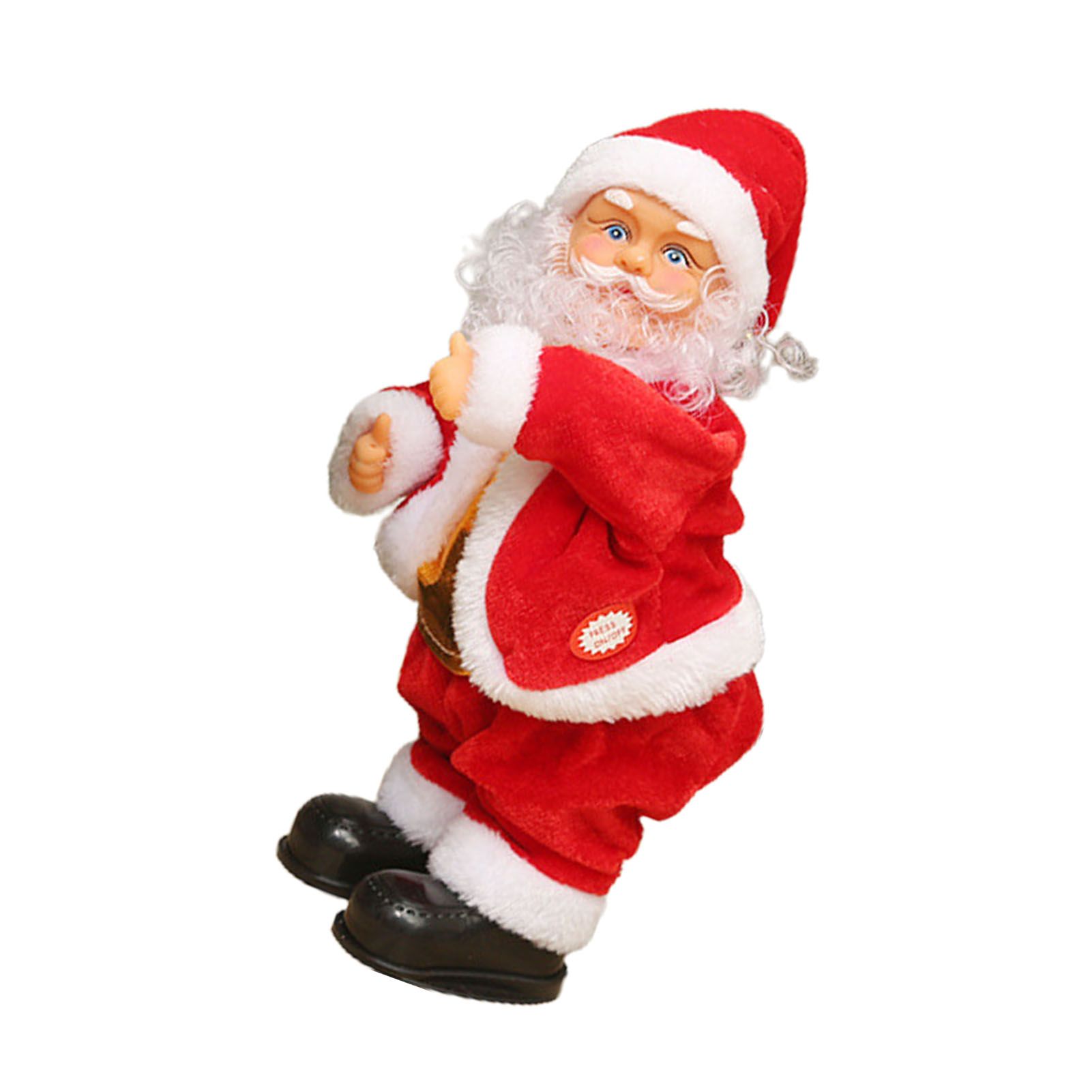 Electric Santa Figurines Singing and Dancing Xmax Doll Indoor Home Holiday view 3