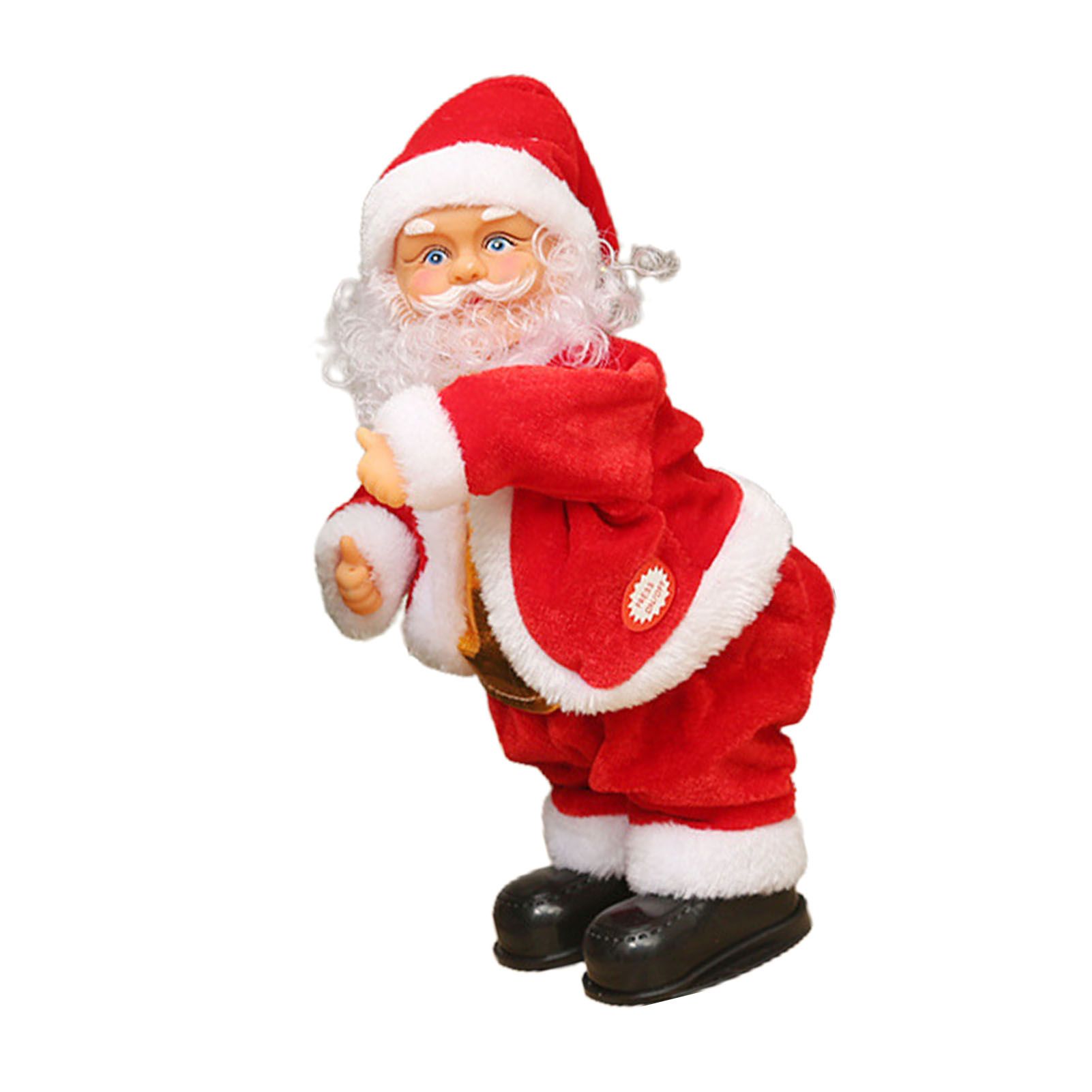 Electric Santa Figurines Singing and Dancing Xmax Doll Indoor Home Holiday view 6