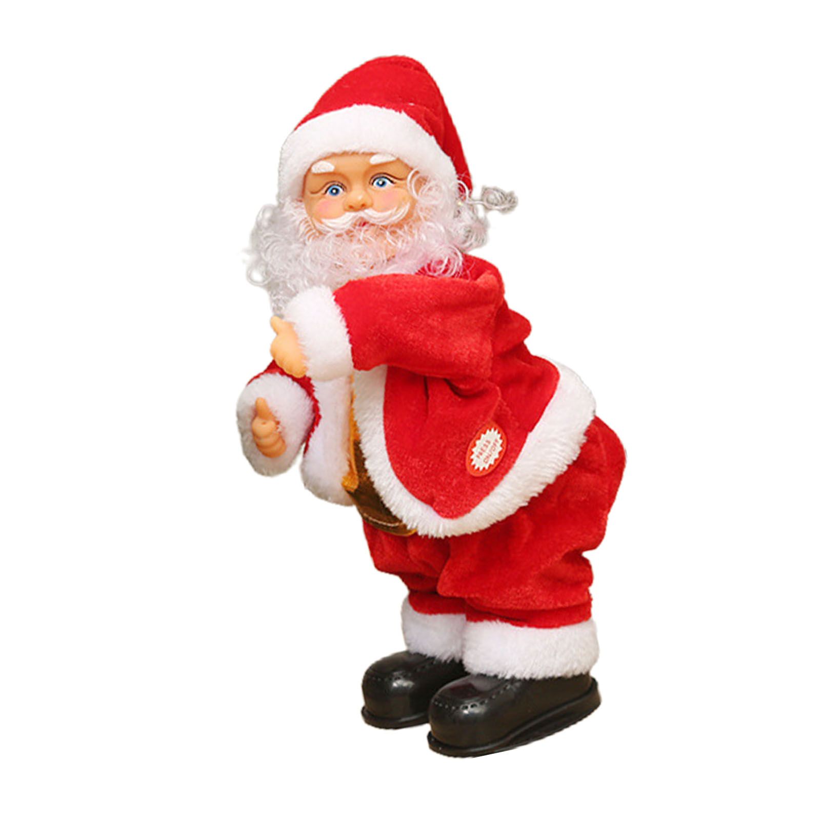 Electric Santa Figurines Singing and Dancing Xmax Doll Indoor Home Holiday view 8