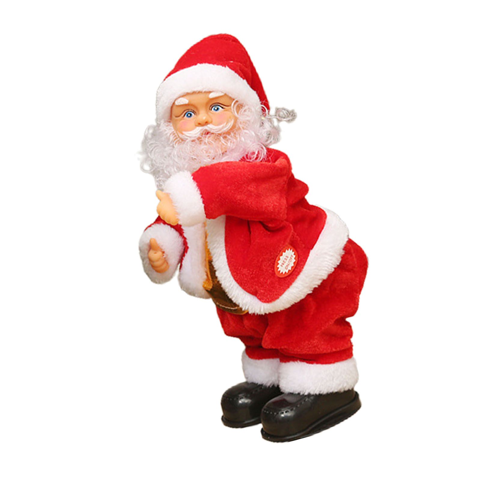 Electric Santa Figurines Singing and Dancing Xmax Doll Indoor Home Holiday view 9