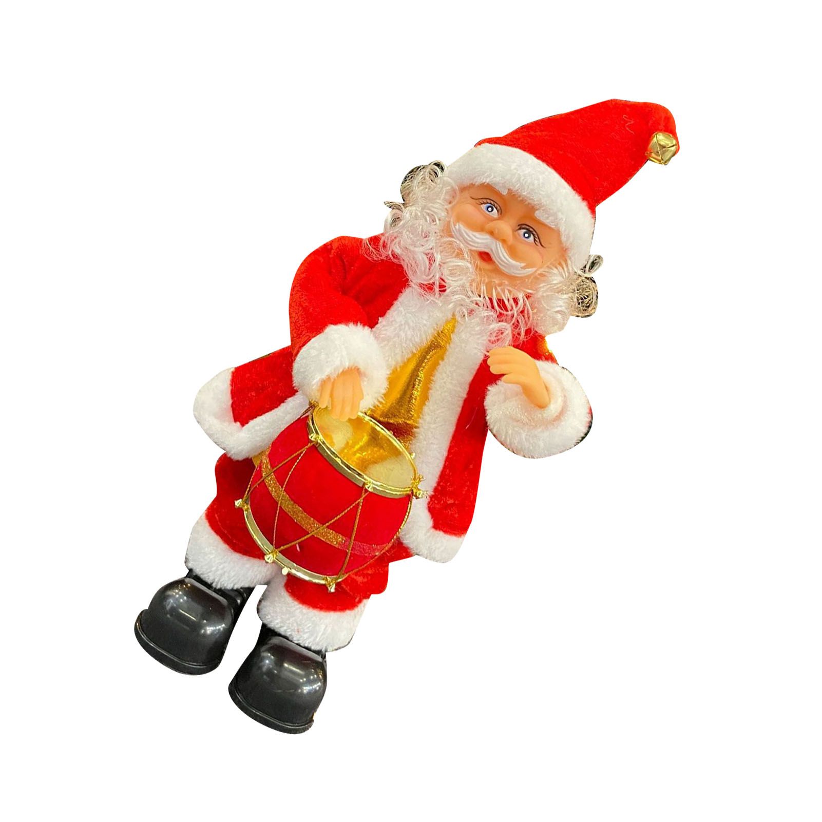 Electric Singing Dancing Santa Musical Figure Decoration Battery Operated Xmas — image 1