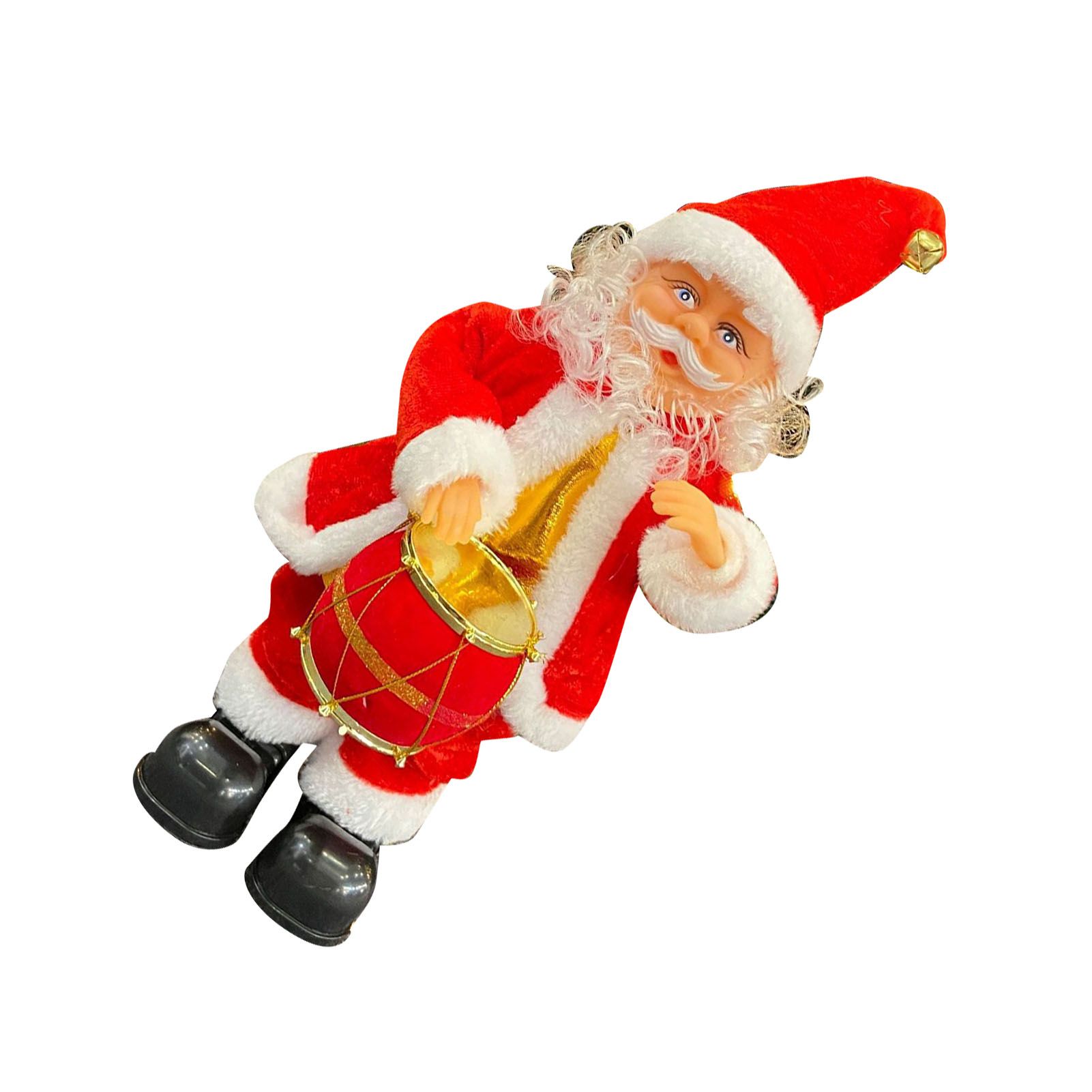 Electric Singing Dancing Santa Musical Figure Decoration Battery Operated Xmas view 4