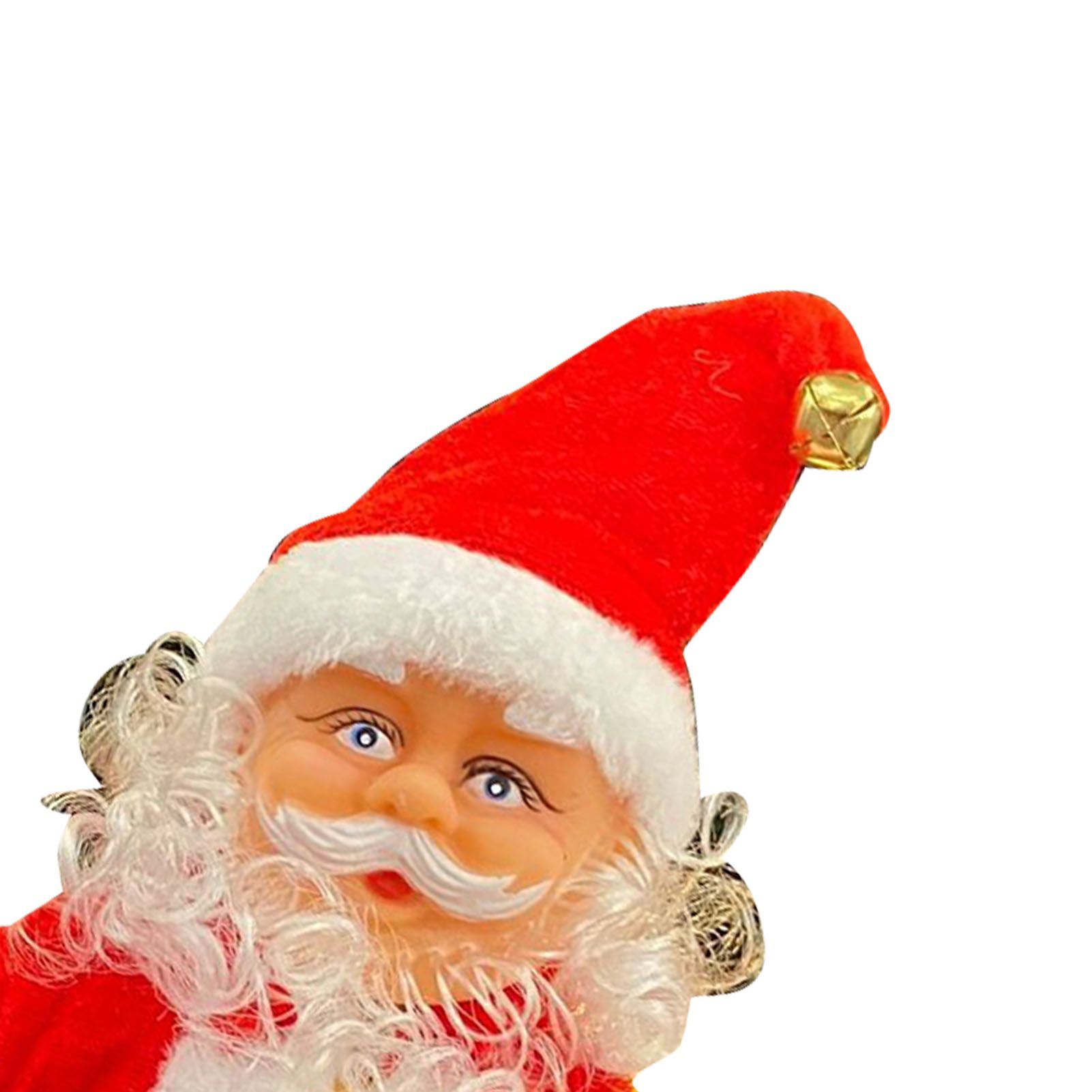 Electric Singing Dancing Santa Musical Figure Decoration Battery Operated Xmas view 7