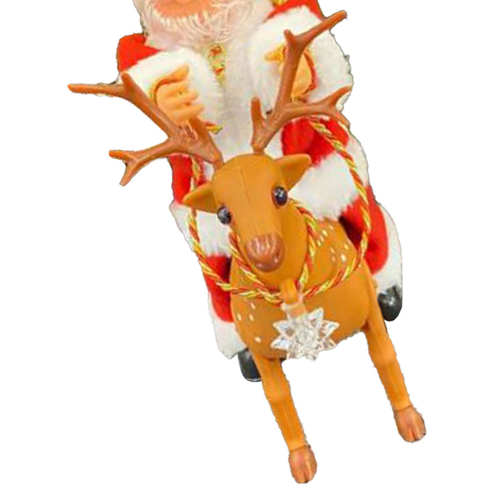 Electric Xmas Doll Toy Singing Dancing Ornaments Decorations Exquisite Musical view 2