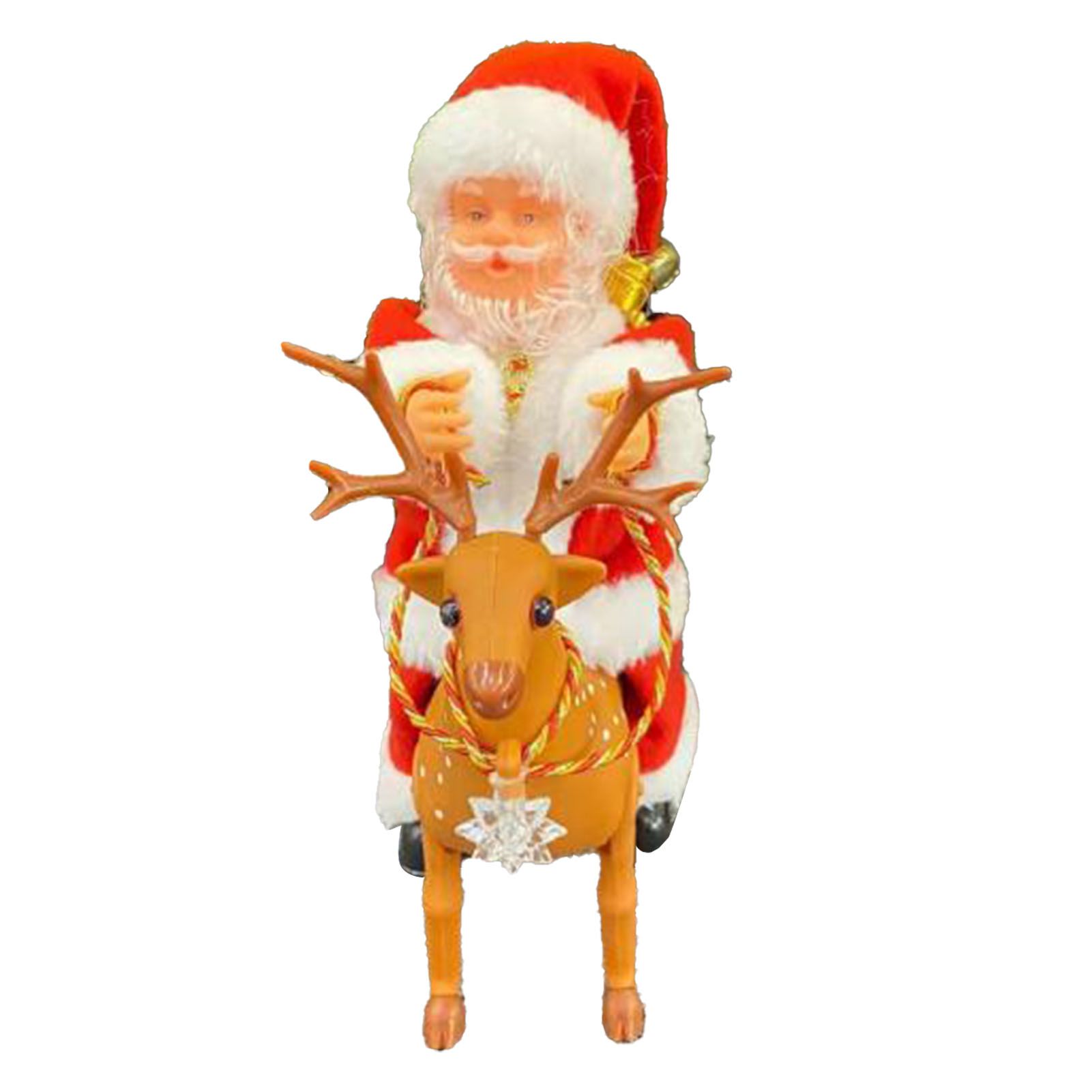 Electric Xmas Doll Toy Singing Dancing Ornaments Decorations Exquisite Musical view 3