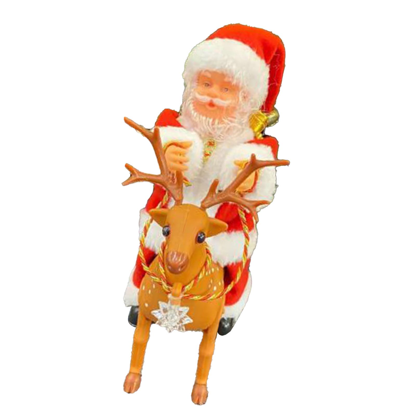 Electric Xmas Doll Toy Singing Dancing Ornaments Decorations Exquisite Musical view 4