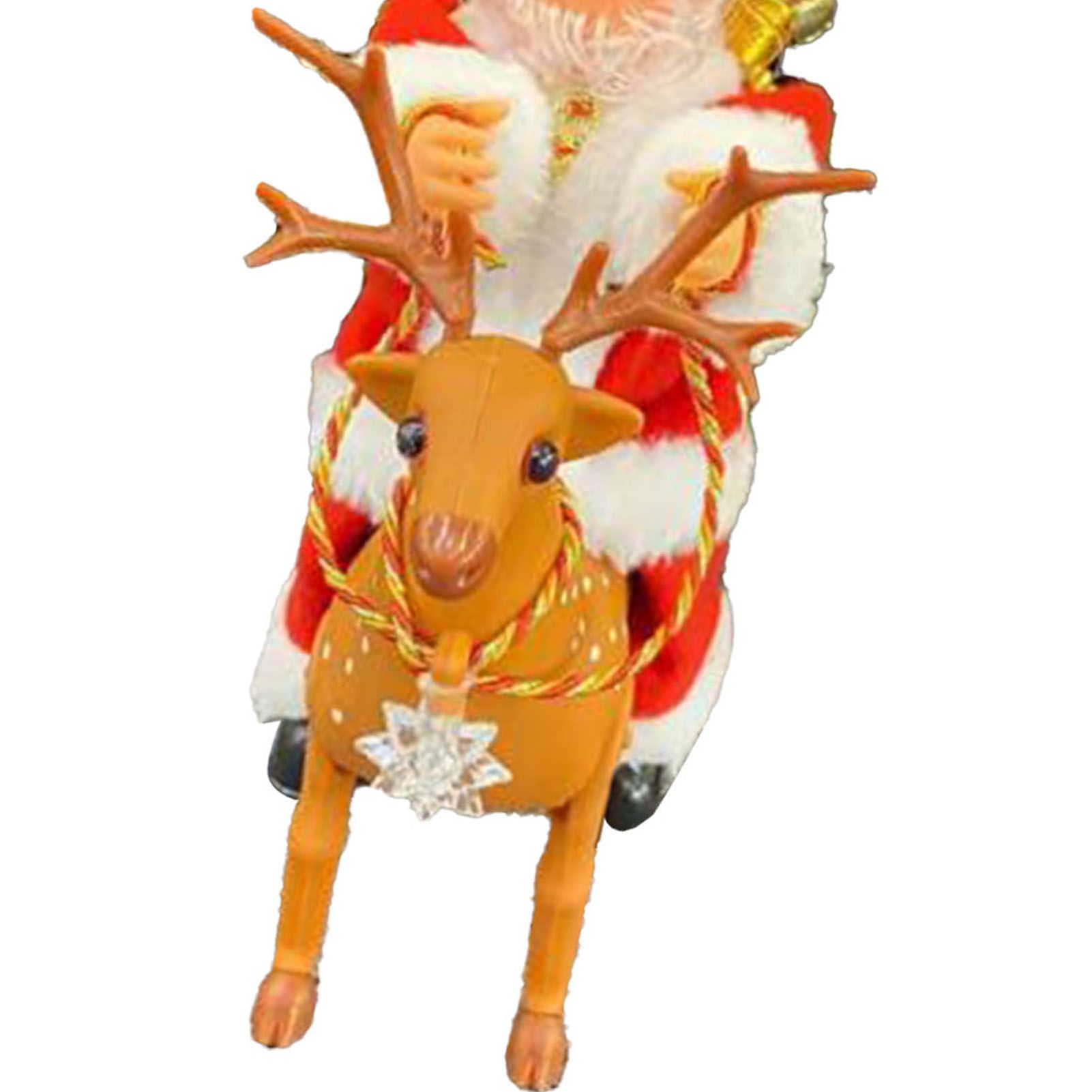 Electric Xmas Doll Toy Singing Dancing Ornaments Decorations Exquisite Musical view 7