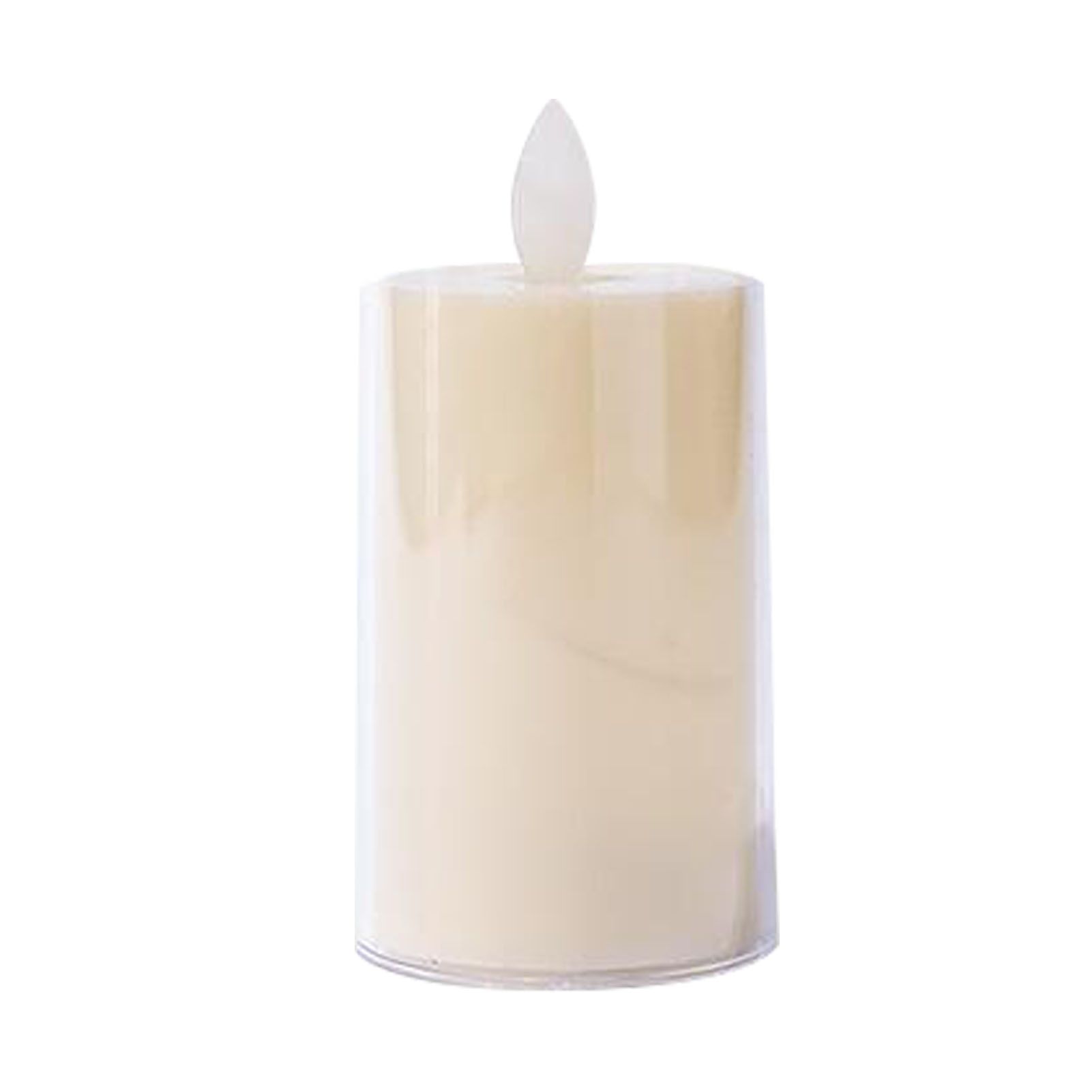 3PCS Flameless LED Candles PP Electric Fake LED Pillar Candle for Wedding view 3