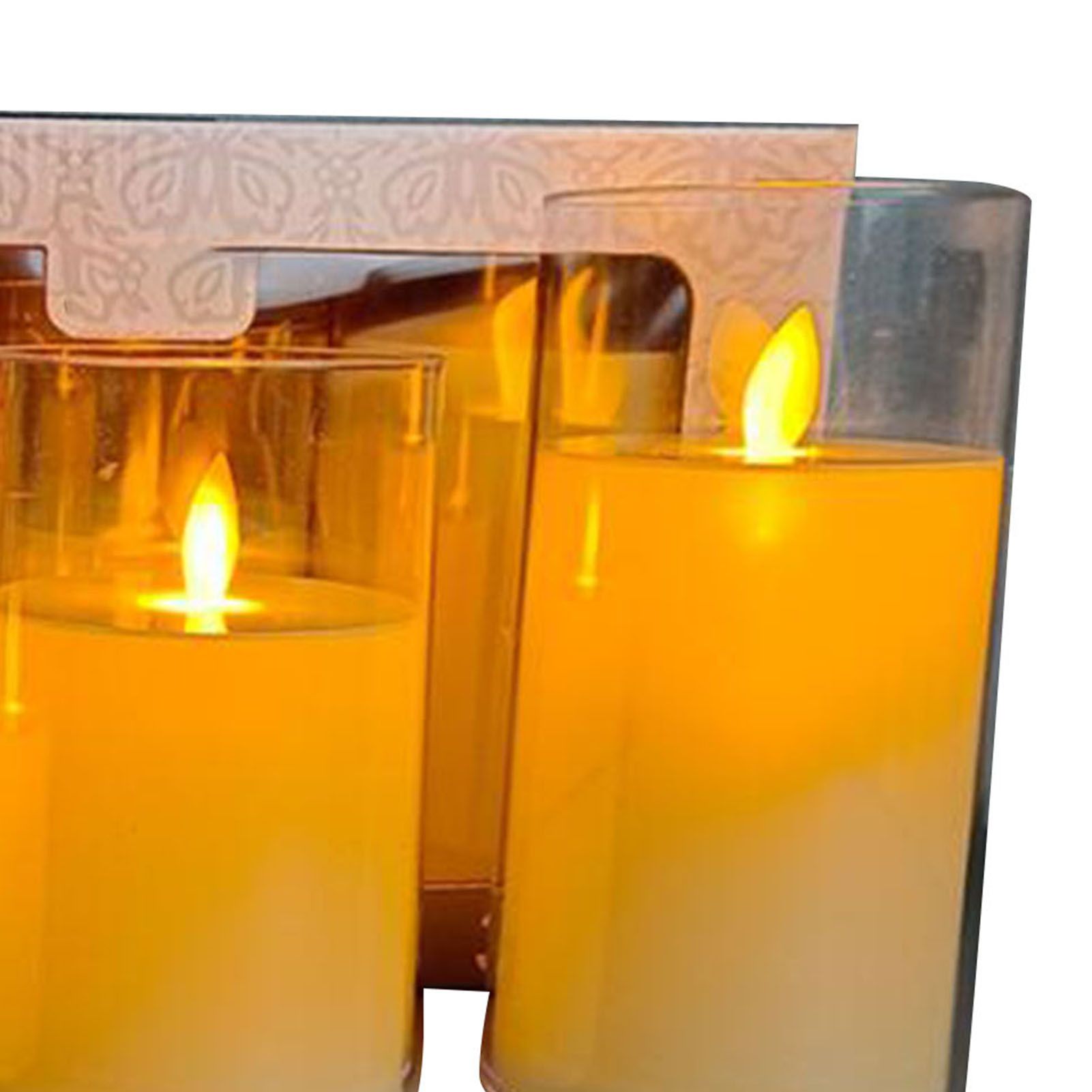 3PCS Flameless LED Candles Electronic Candle Light for Wedding Table Festival view 2