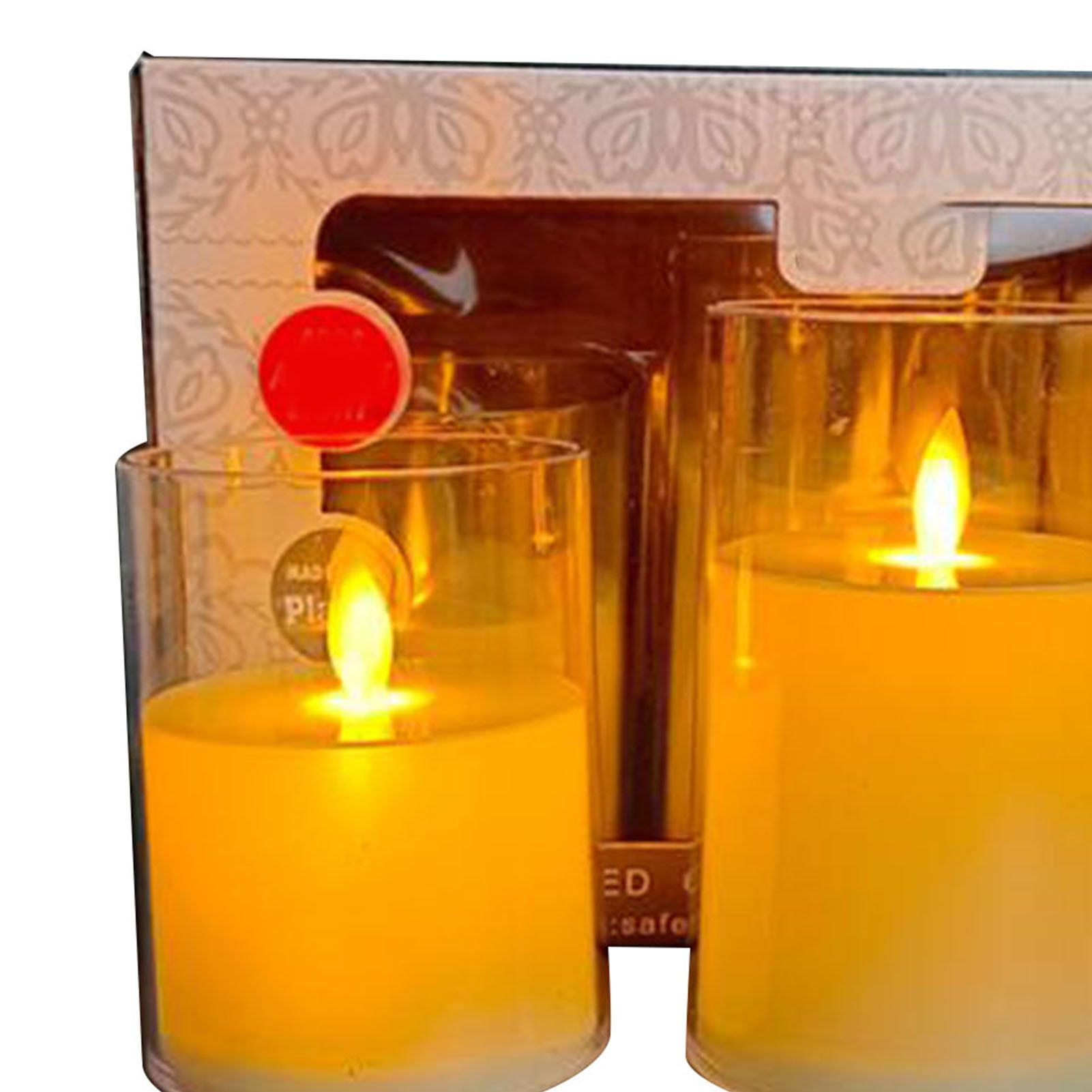 3PCS Flameless LED Candles Electronic Candle Light for Wedding Table Festival view 7