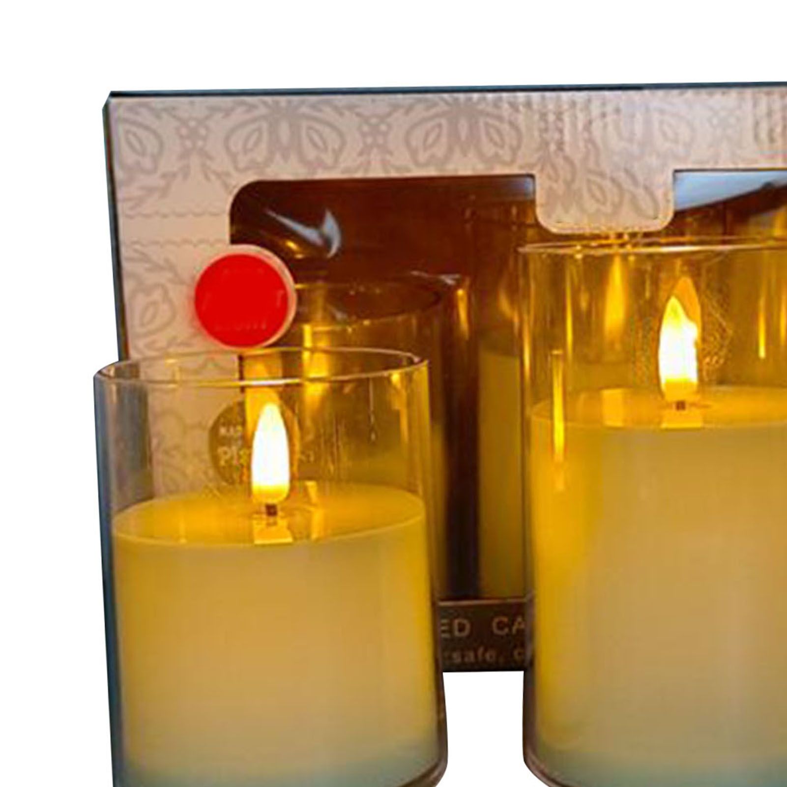 3PCS Flameless LED Candles Electronic Candle Light for Wedding Table Festival view 7
