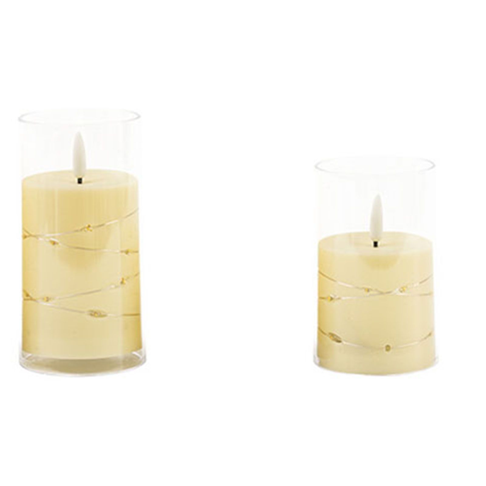 3PCS Flameless Candle LED Realistic PP Battery Operated Electric Candle for view 5